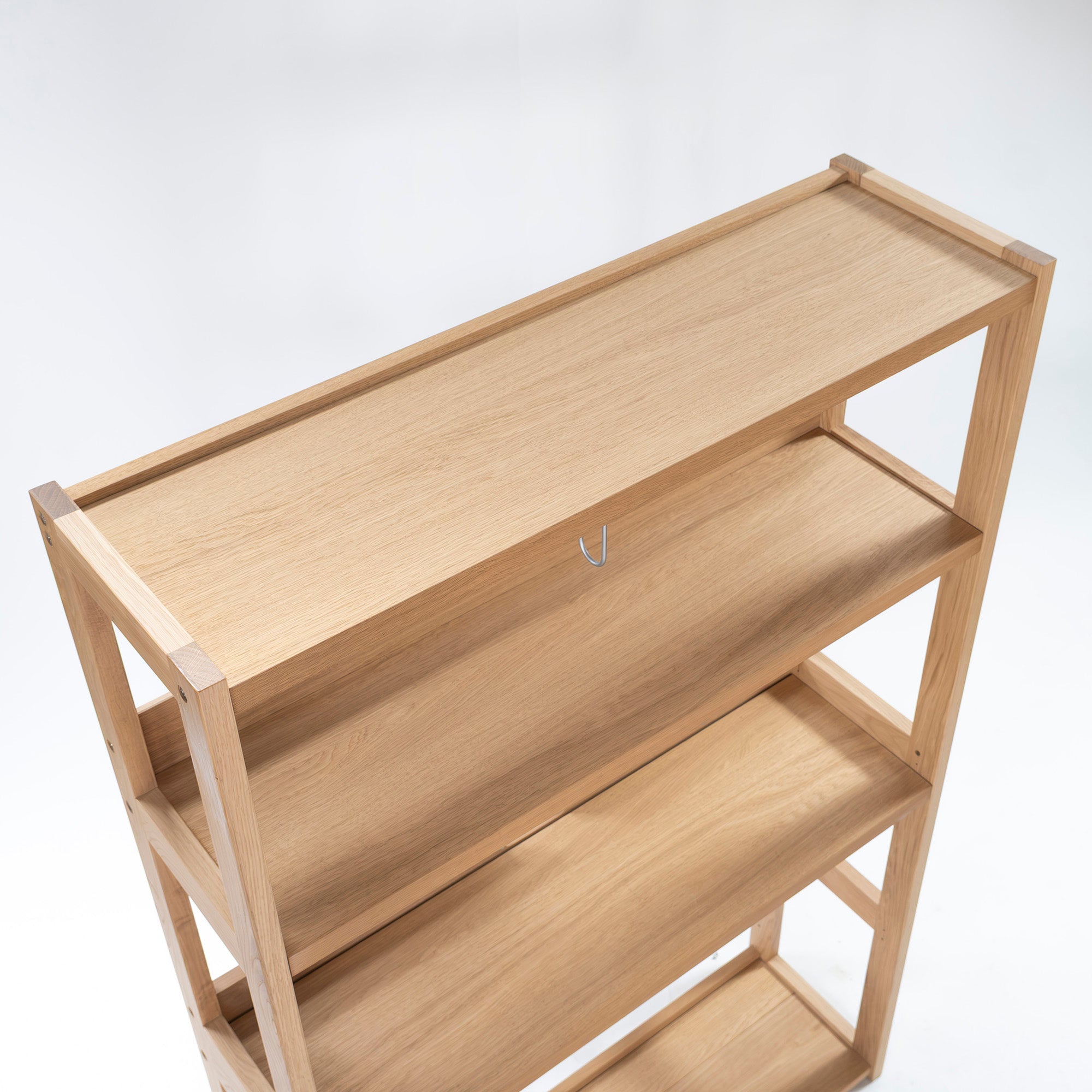 Shelf Karimoku Buona scelta QT3075ME Open Shelf Pure Oak System Desk Living Room Storage