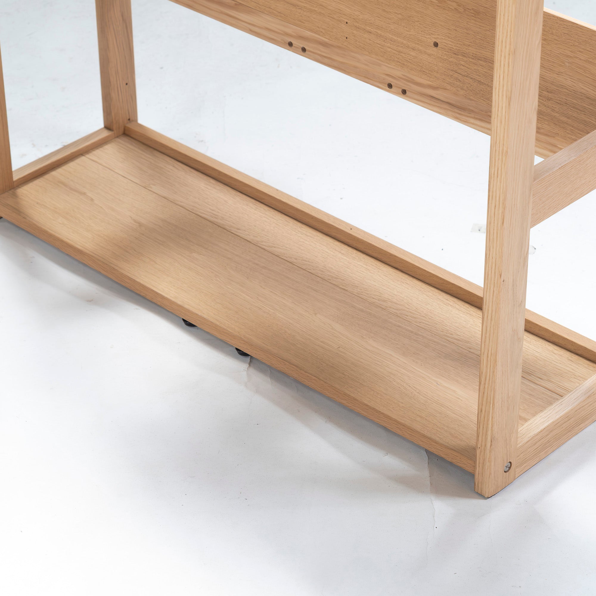 Shelf Karimoku Buona scelta QT3075ME Open Shelf Pure Oak System Desk Living Room Storage