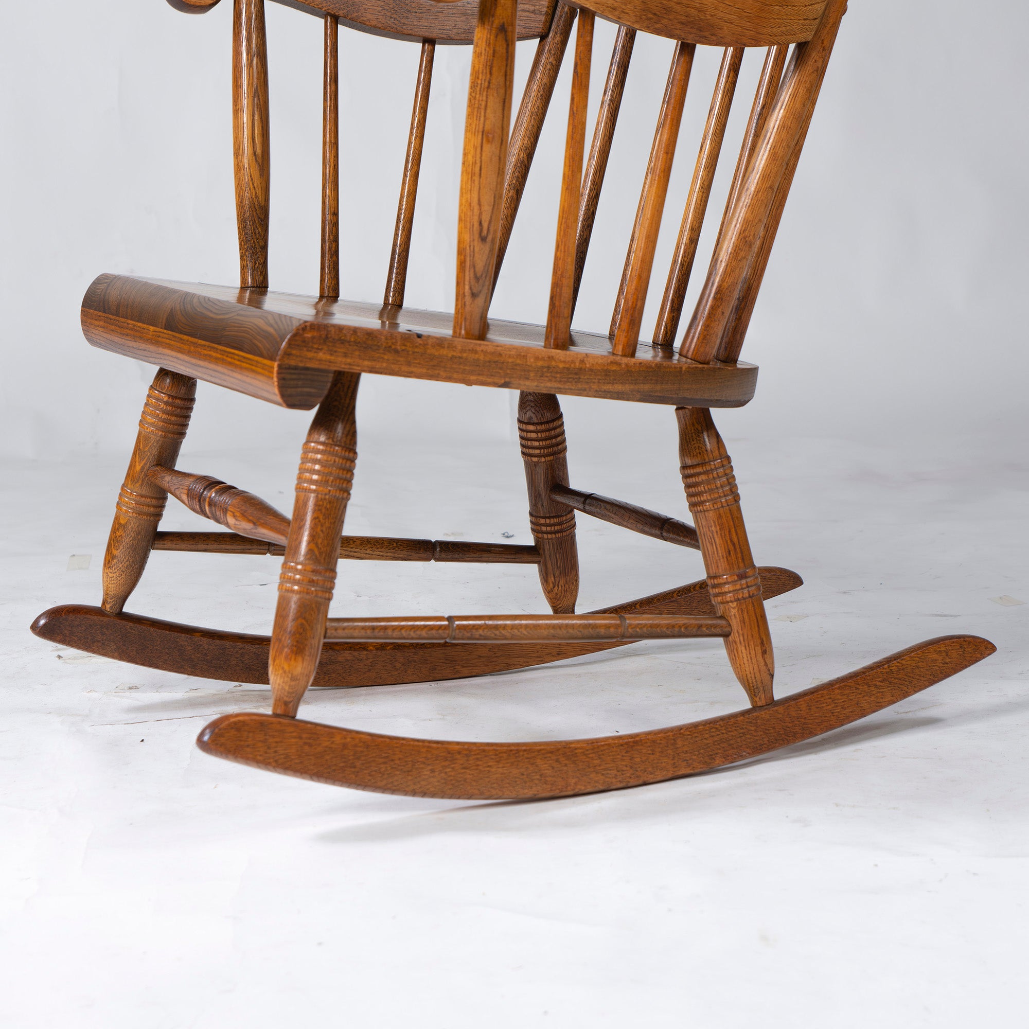 Rocking chair, Hida Sangyo, HIDA, Woodpecker, Oak, Showa retro, Antique, Vintage, Oak, Lounge chair