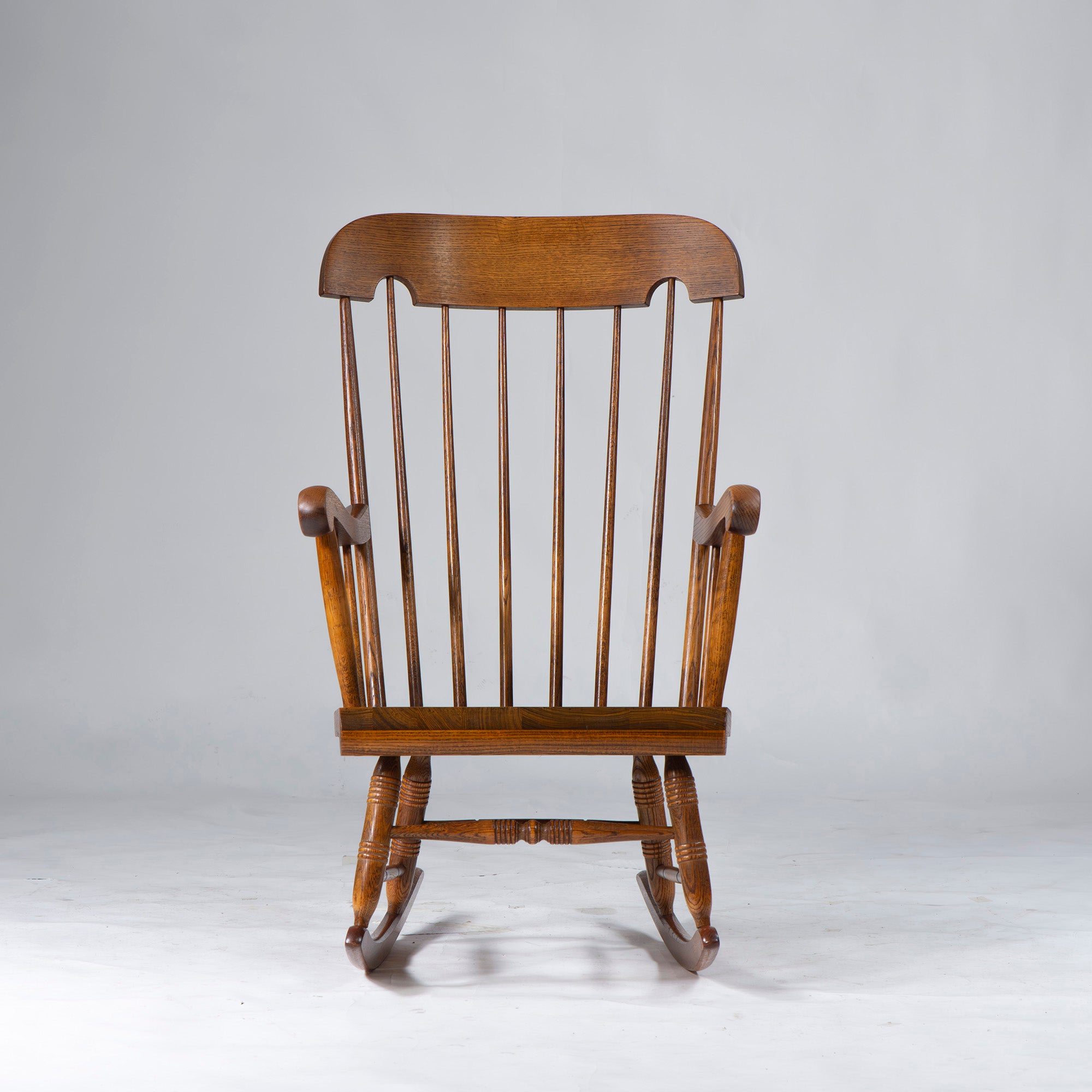 Rocking chair, Hida Sangyo, HIDA, Woodpecker, Oak, Showa retro, Antique, Vintage, Oak, Lounge chair