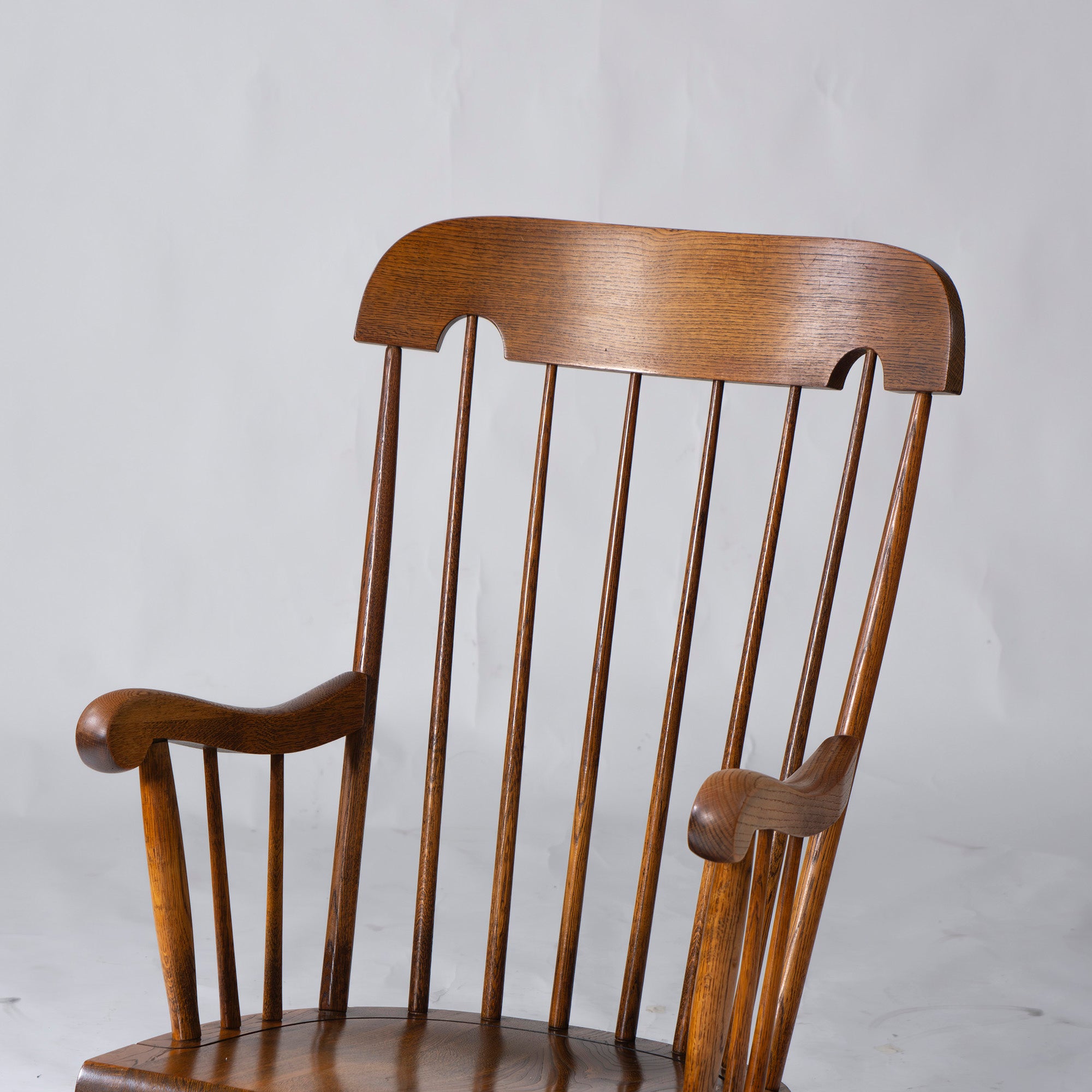 Rocking chair, Hida Sangyo, HIDA, Woodpecker, Oak, Showa retro, Antique, Vintage, Oak, Lounge chair