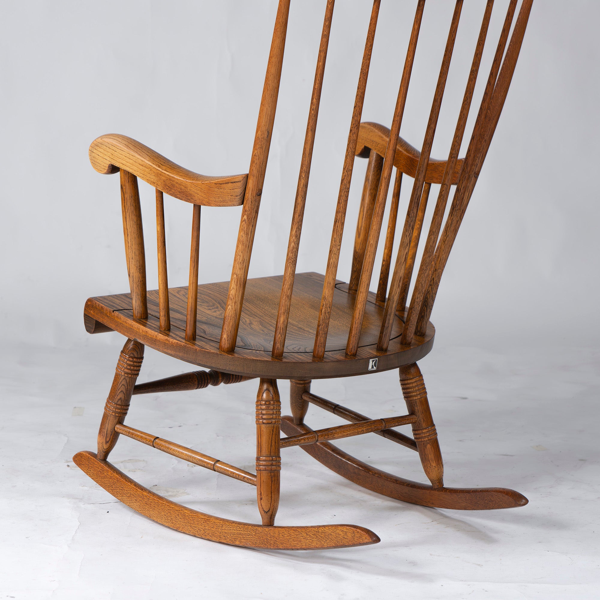Rocking chair, Hida Sangyo, HIDA, Woodpecker, Oak, Showa retro, Antique, Vintage, Oak, Lounge chair