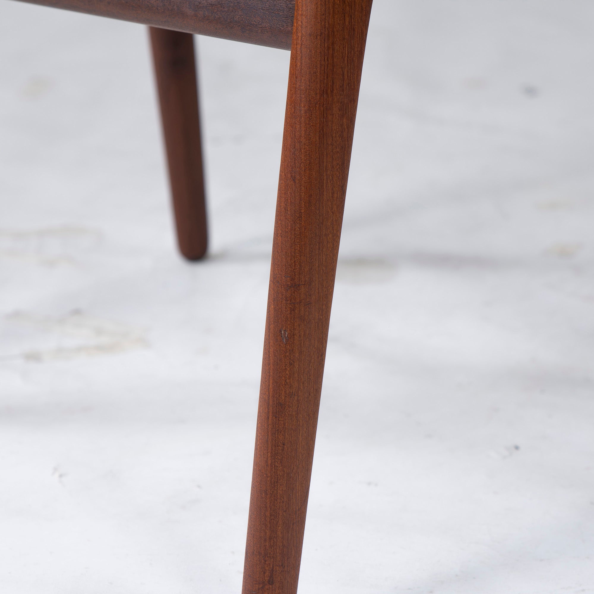 Dining chair, Nordic vintage, Erik Buch, Model 310, teak wood x afromosia wood (1), Danish vintage, 1960s