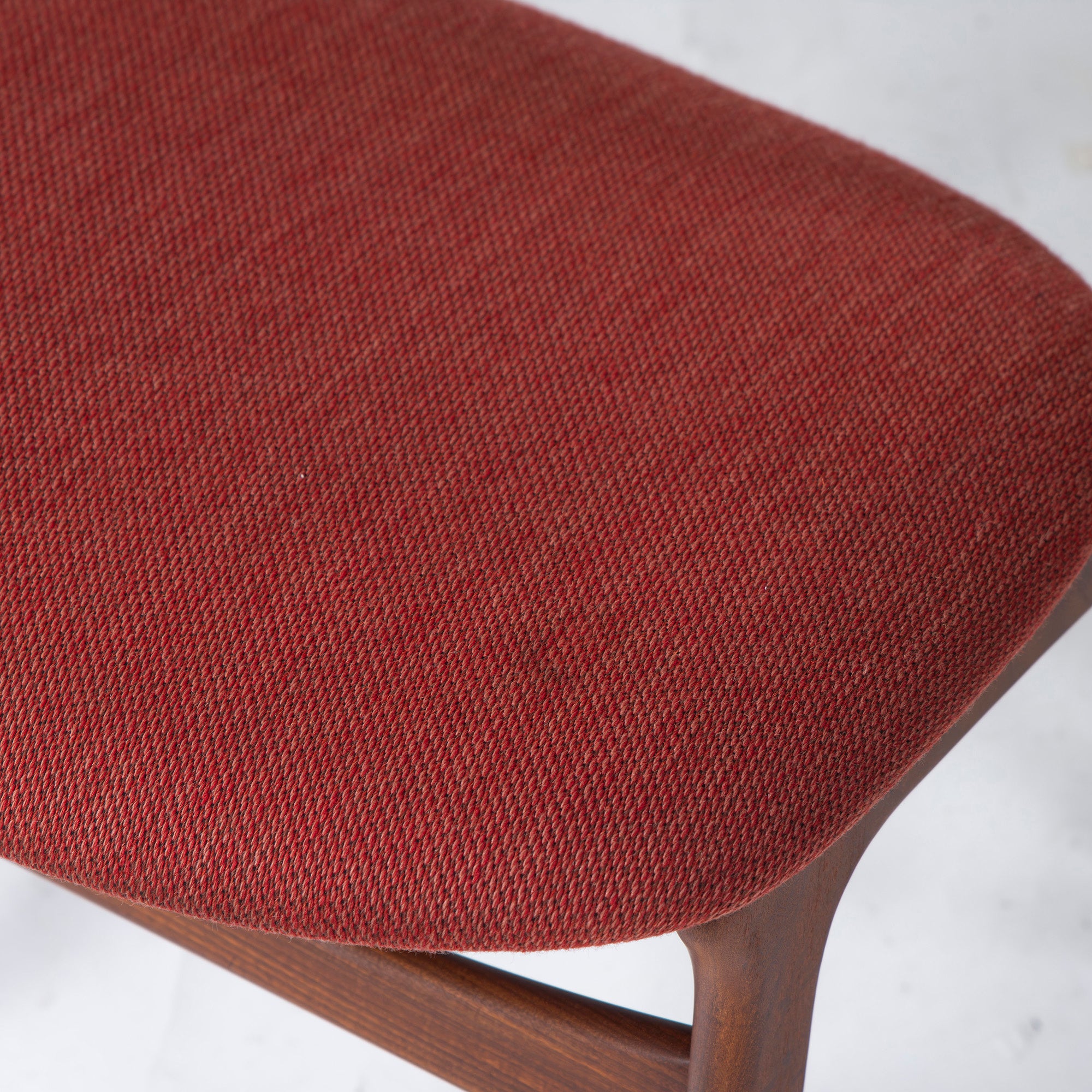 Dining chair, Nordic vintage, Erik Buch, Model 310, teak wood x afromosia wood (2), Danish vintage, 1960s