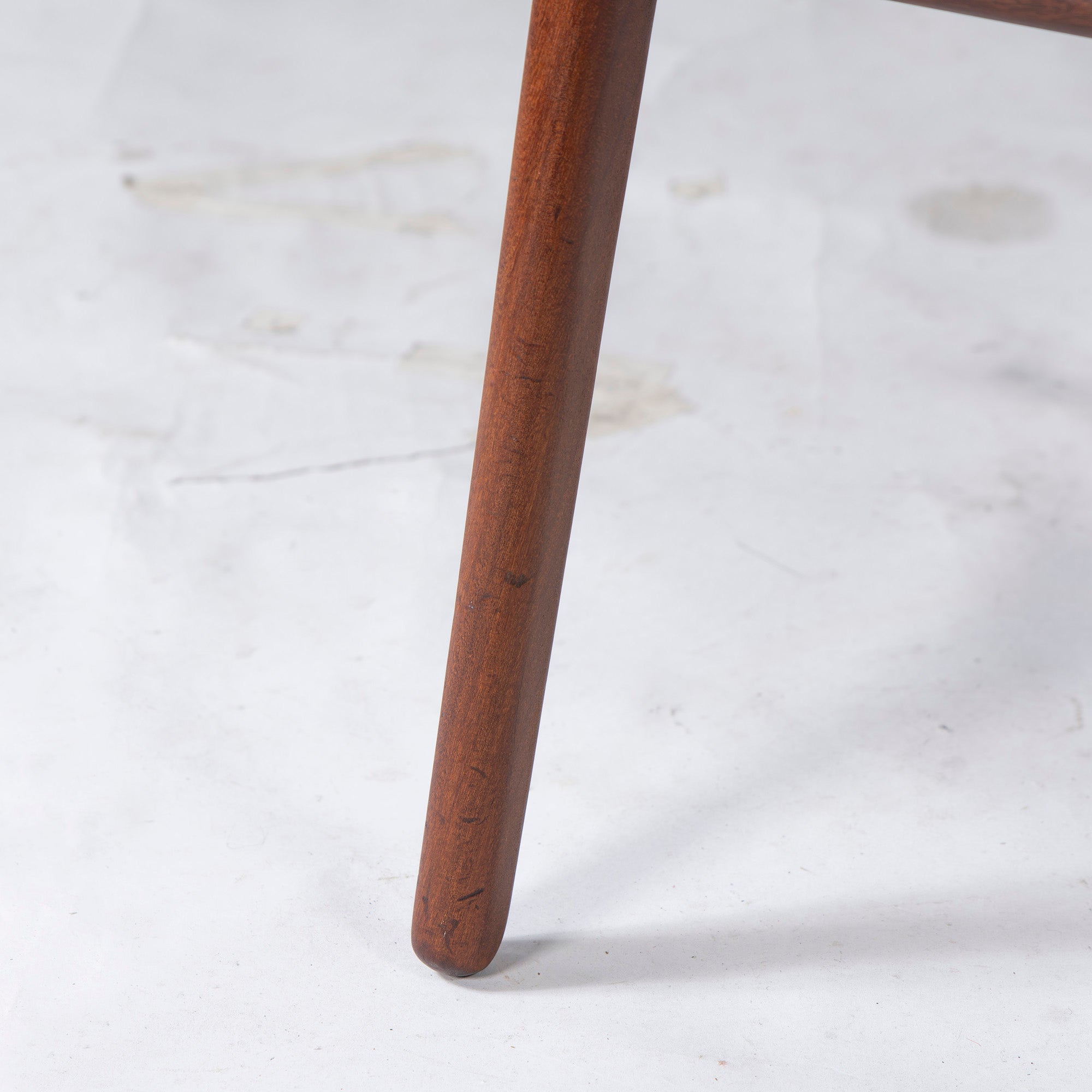 Dining chair, Nordic vintage, Erik Buch, Model 310, teak wood x afromosia wood (2), Danish vintage, 1960s