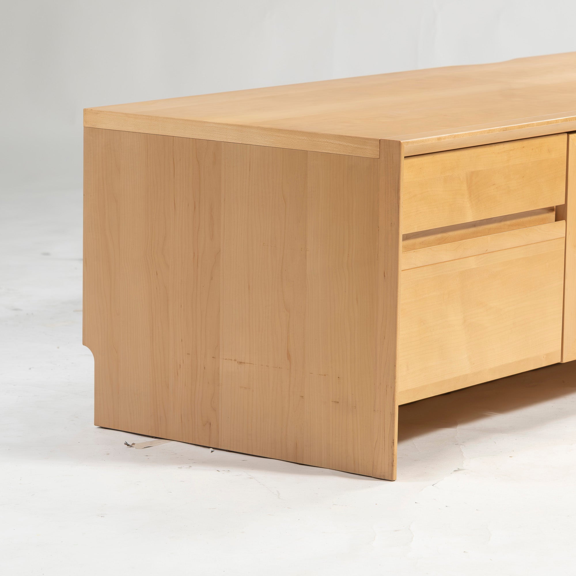 テレビボード カリモク karimoku QU62 ピュアビーチ w180 AVキャビネット ローボード リビング収納 収納家具 和モダン ナチュラル