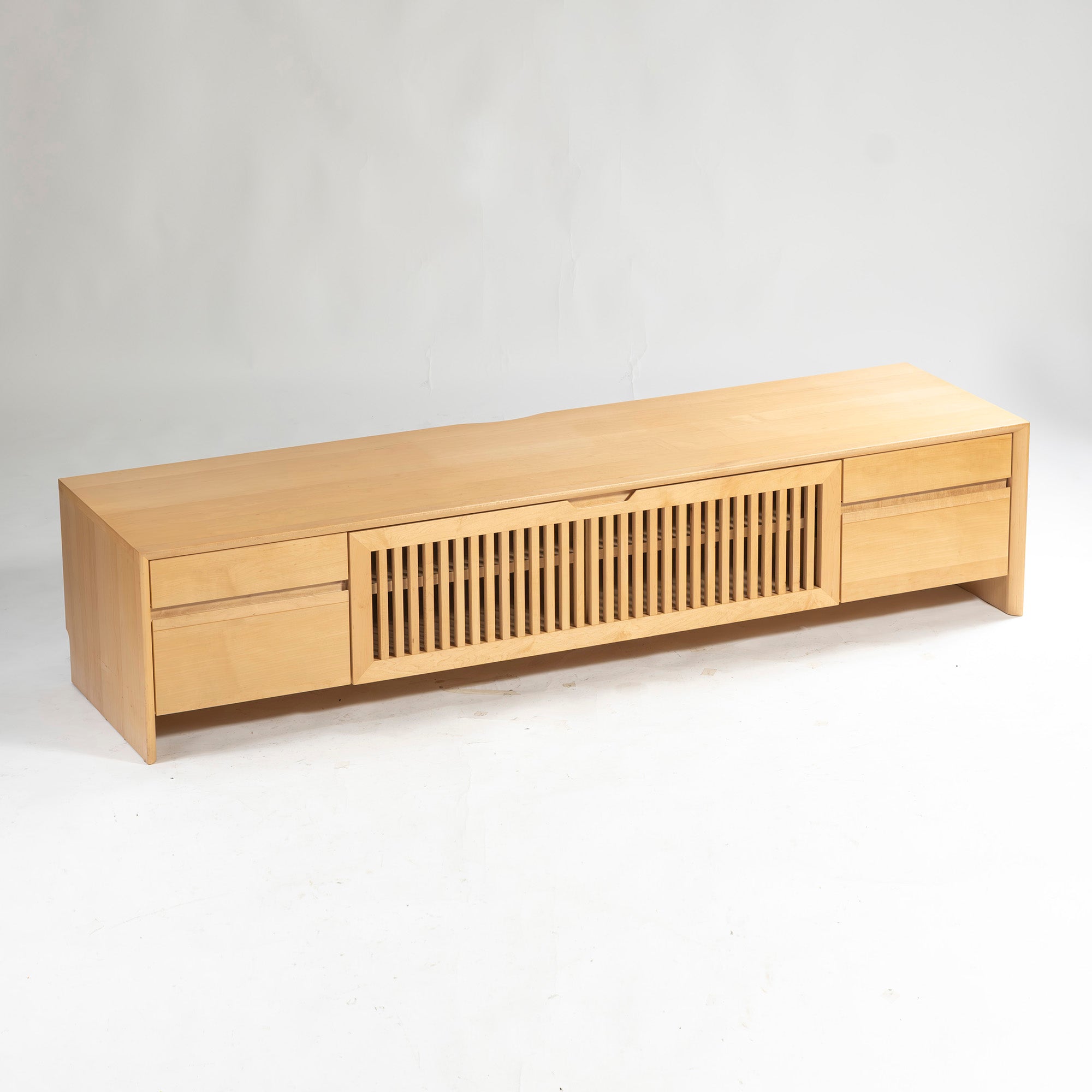 テレビボード カリモク karimoku QU62 ピュアビーチ w180 AVキャビネット ローボード リビング収納 収納家具 和モダン ナチュラル