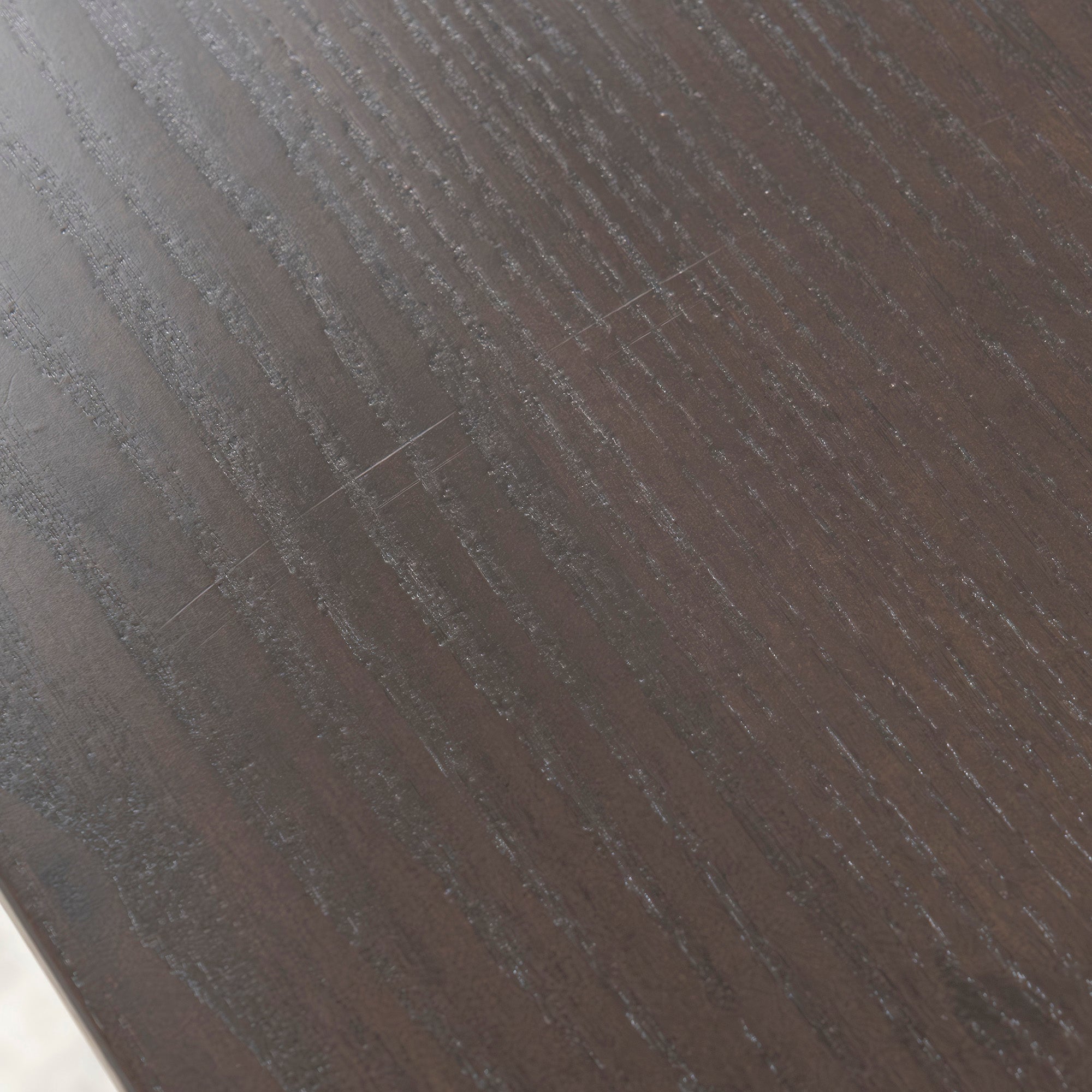 Dining table AD CORE A-mode MD-1202 w210 White ash material Amber black Nordic modern Simple modern