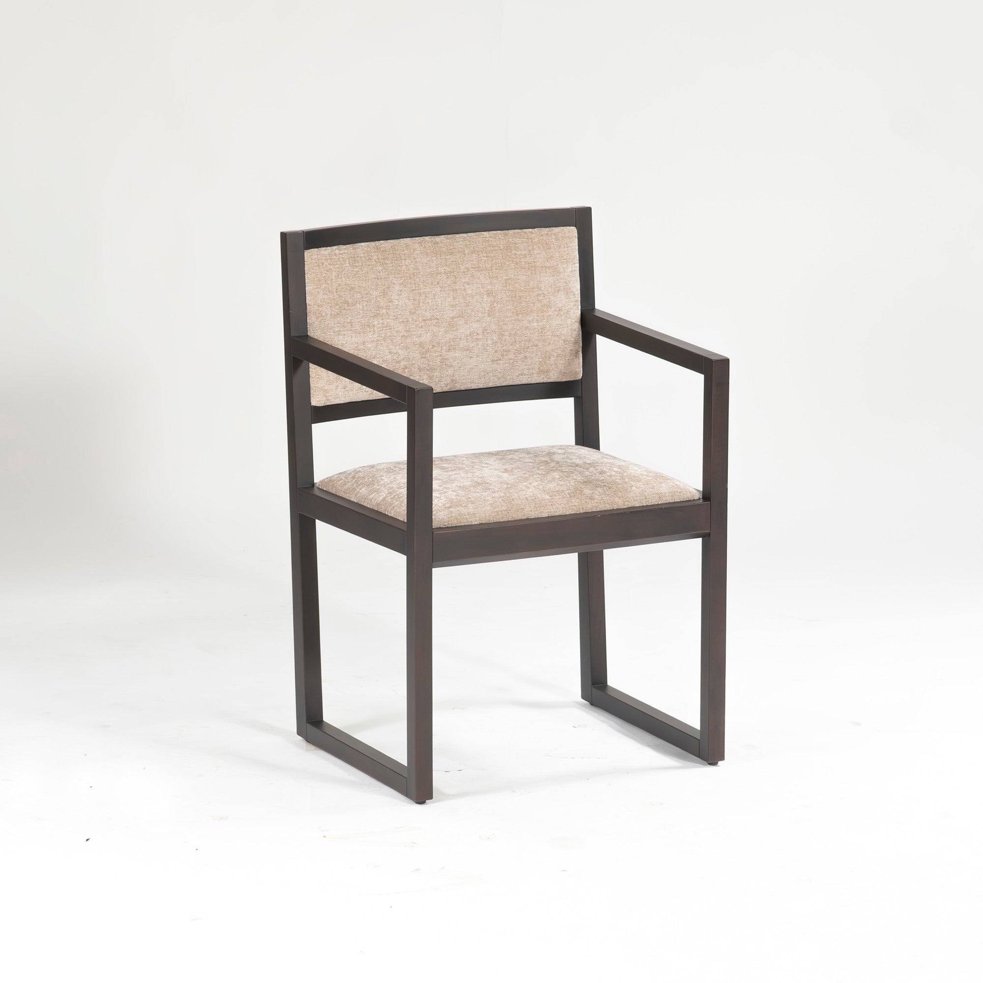 Dining Chair AD CORE A-mode MD-103A Armchair Beech Amber Black (1) Nordic Modern Simple Modern