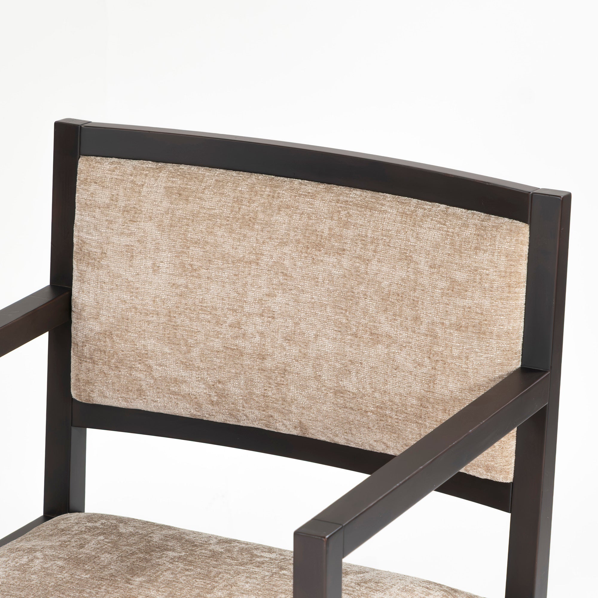 Dining Chair AD CORE A-mode MD-103A Armchair Beech Amber Black (1) Nordic Modern Simple Modern