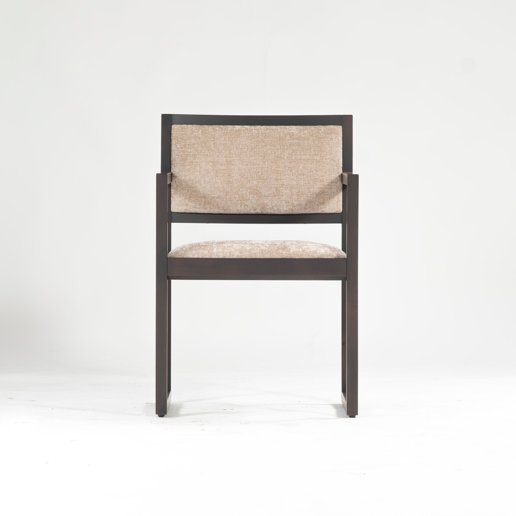 Dining Chair AD CORE A-mode MD-103A Armchair Beech Amber Black (2) Nordic Modern Simple Modern