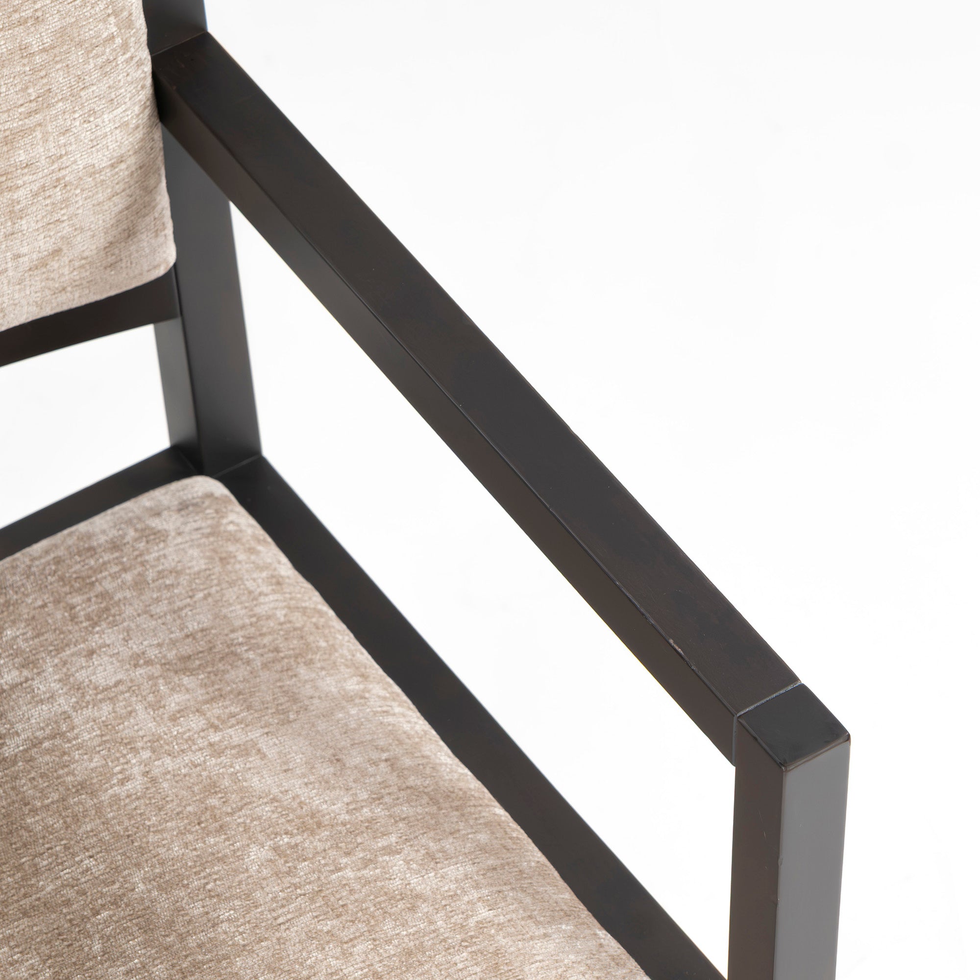 Dining Chair AD CORE A-mode MD-103A Armchair Beech Amber Black (2) Nordic Modern Simple Modern