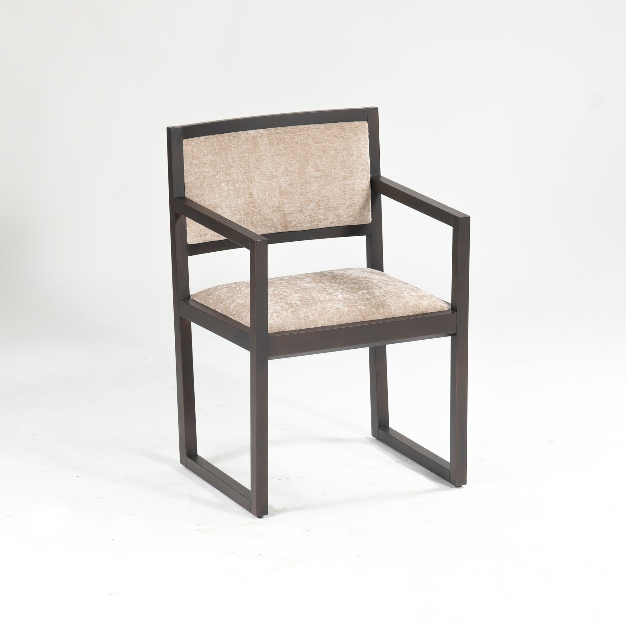 Dining Chair AD CORE A-mode MD-103A Armchair Beech Amber Black (2) Nordic Modern Simple Modern