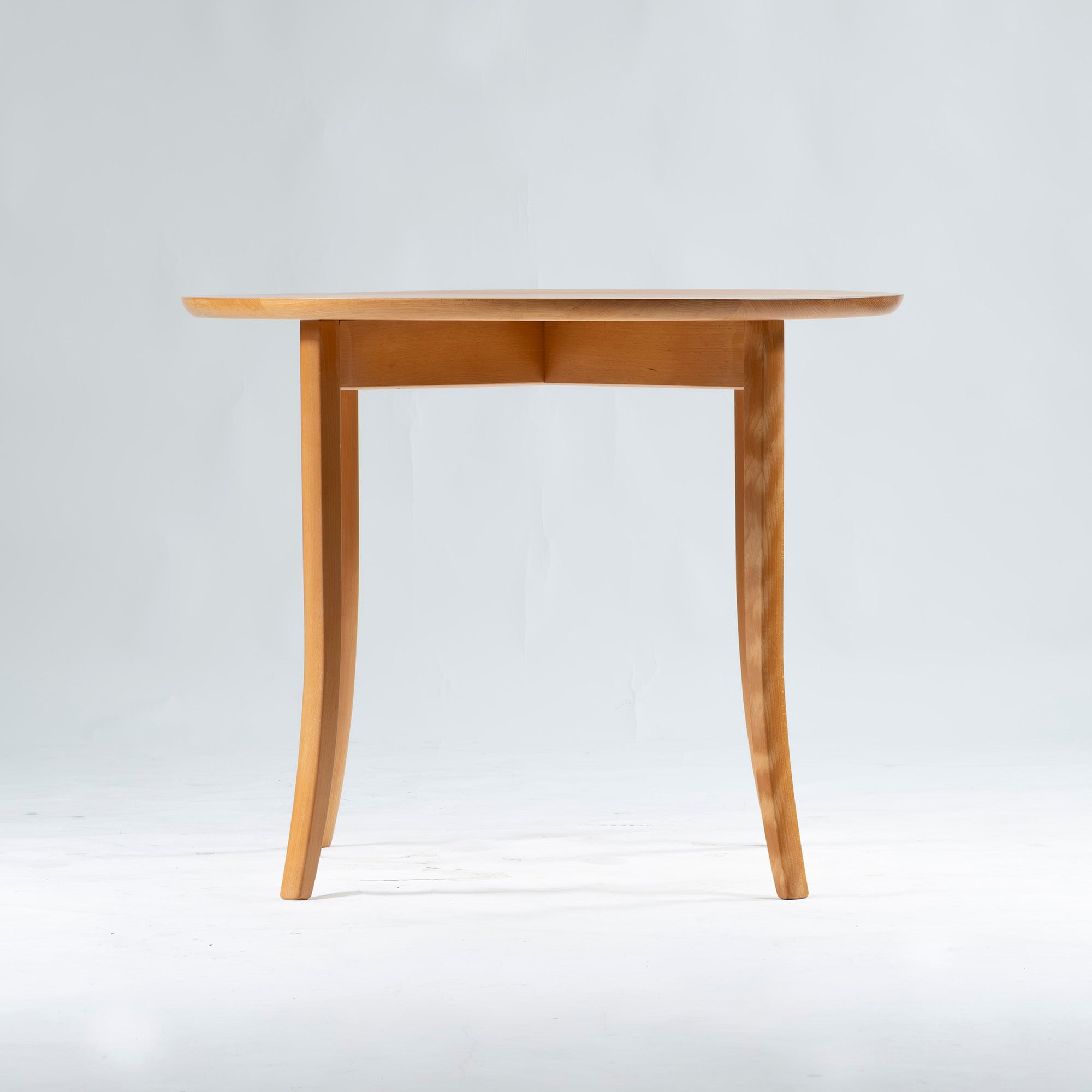 Dining table JL Moller JLMOLLER round table beech wood φ90 solid wood Nordic Danish made natural modern round table