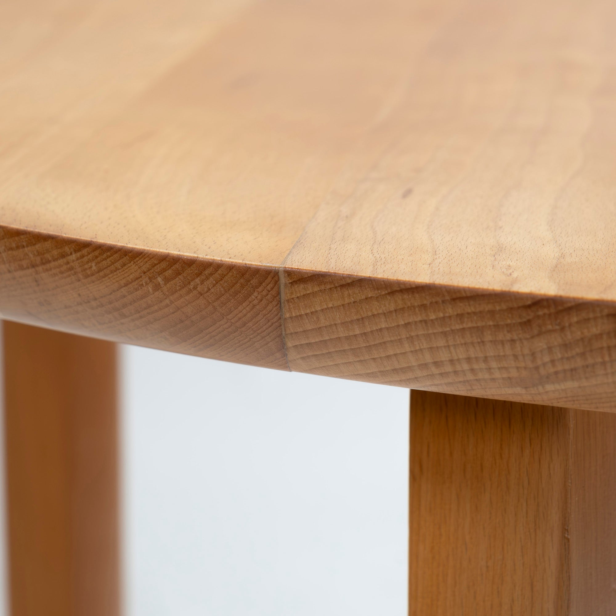 Dining table JL Moller JLMOLLER round table beech wood φ90 solid wood Nordic Danish made natural modern round table