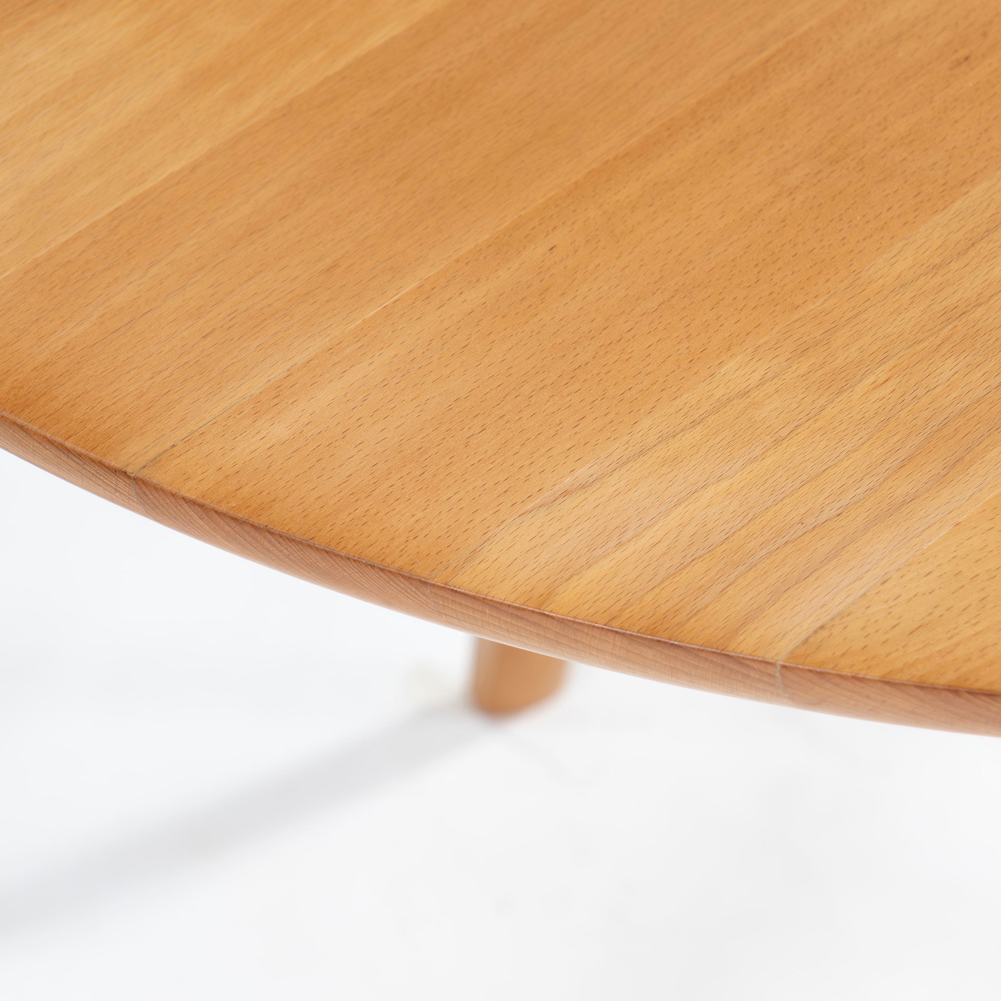 Dining table JL Moller JLMOLLER round table beech wood φ90 solid wood Nordic Danish made natural modern round table
