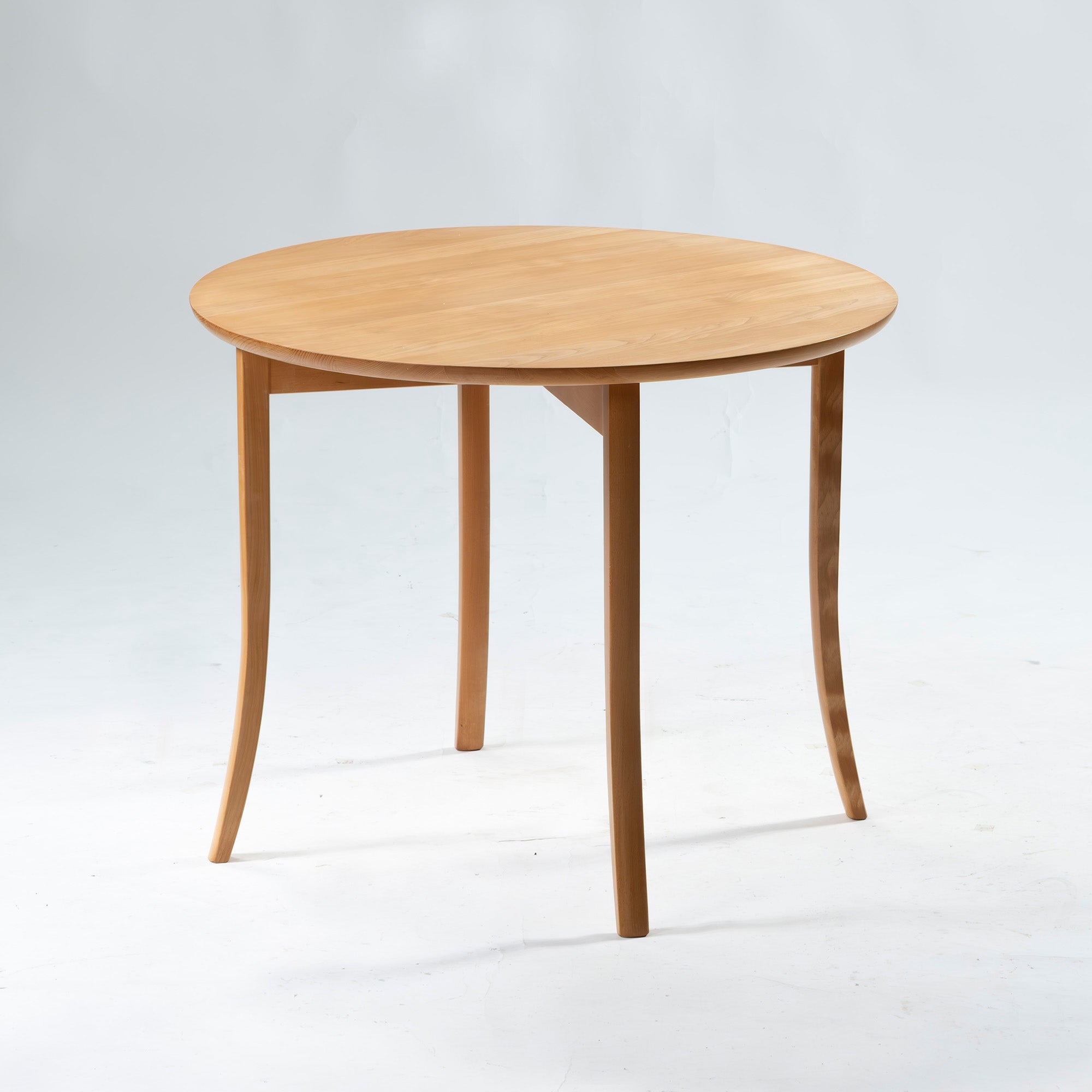 Dining table JL Moller JLMOLLER round table beech wood φ90 solid wood Nordic Danish made natural modern round table