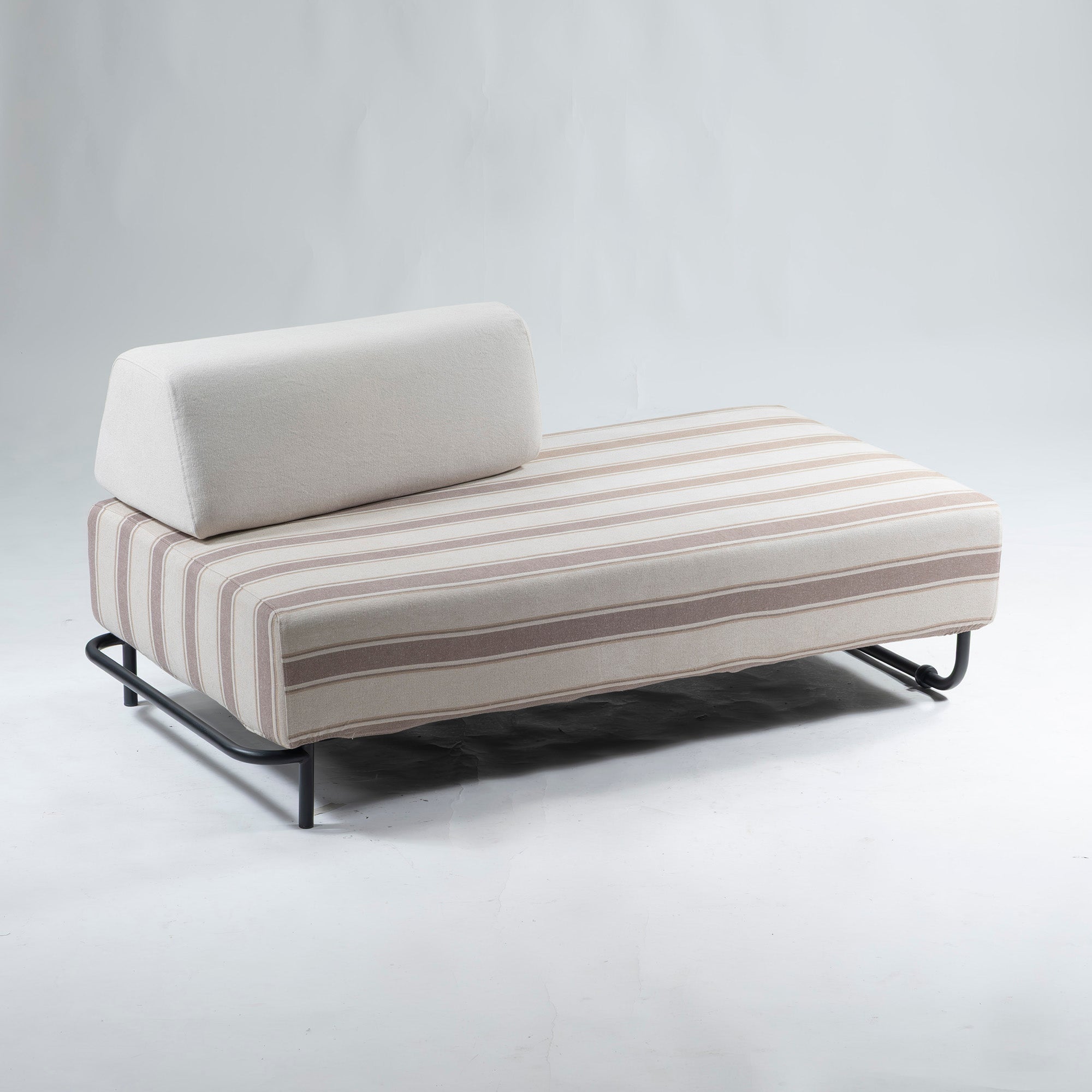 Sofa ACTUS OWN-F Flat sofa with cushions for both living and dining room use LD mixed style