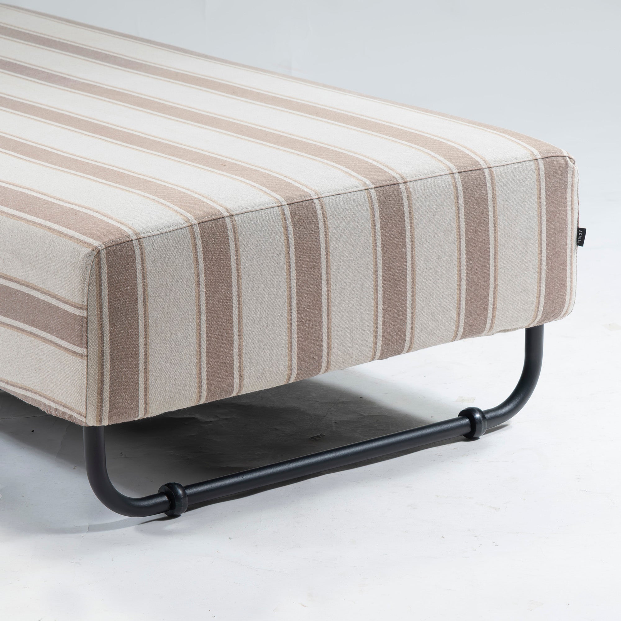 Sofa ACTUS OWN-F Flat sofa with cushions for both living and dining room use LD mixed style