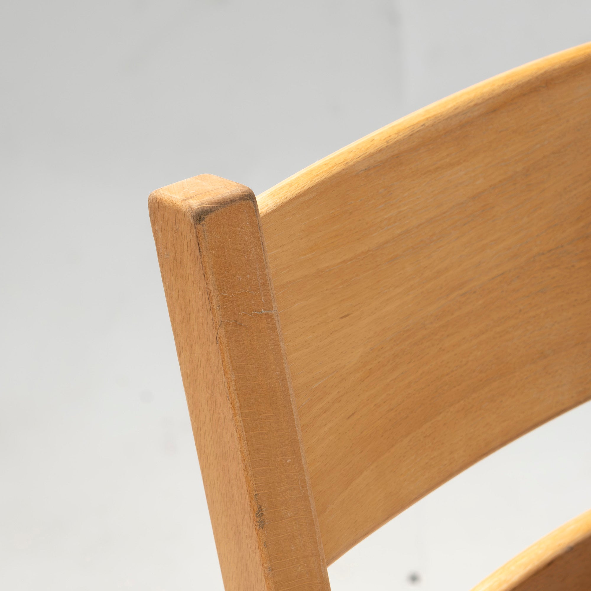Dining chair Fredericia model 885 Beech wood (1) Hans J. Wegner Nordic vintage Denmark Rare Natural modern