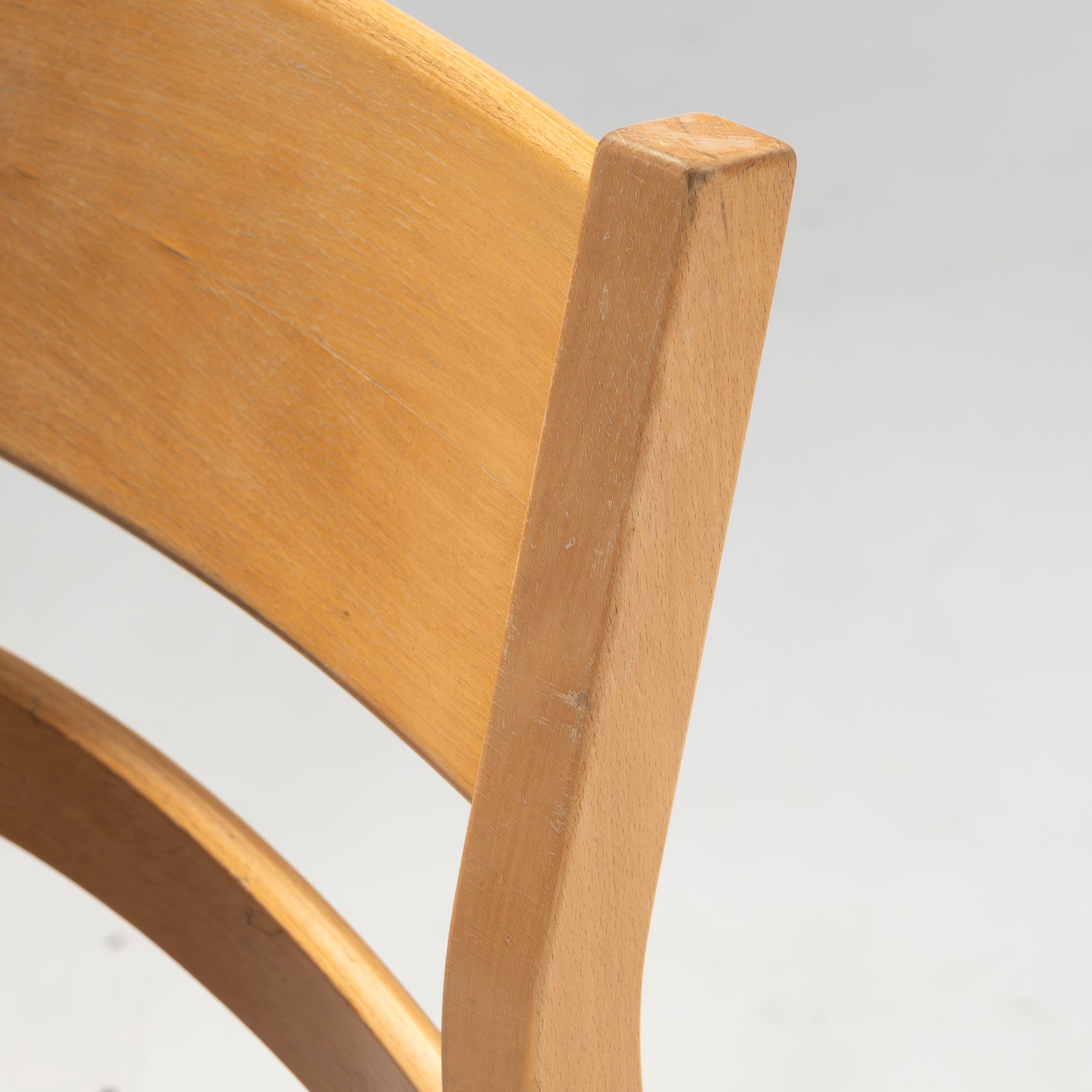 Dining chair Fredericia model 885 Beech wood (1) Hans J. Wegner Nordic vintage Denmark Rare Natural modern