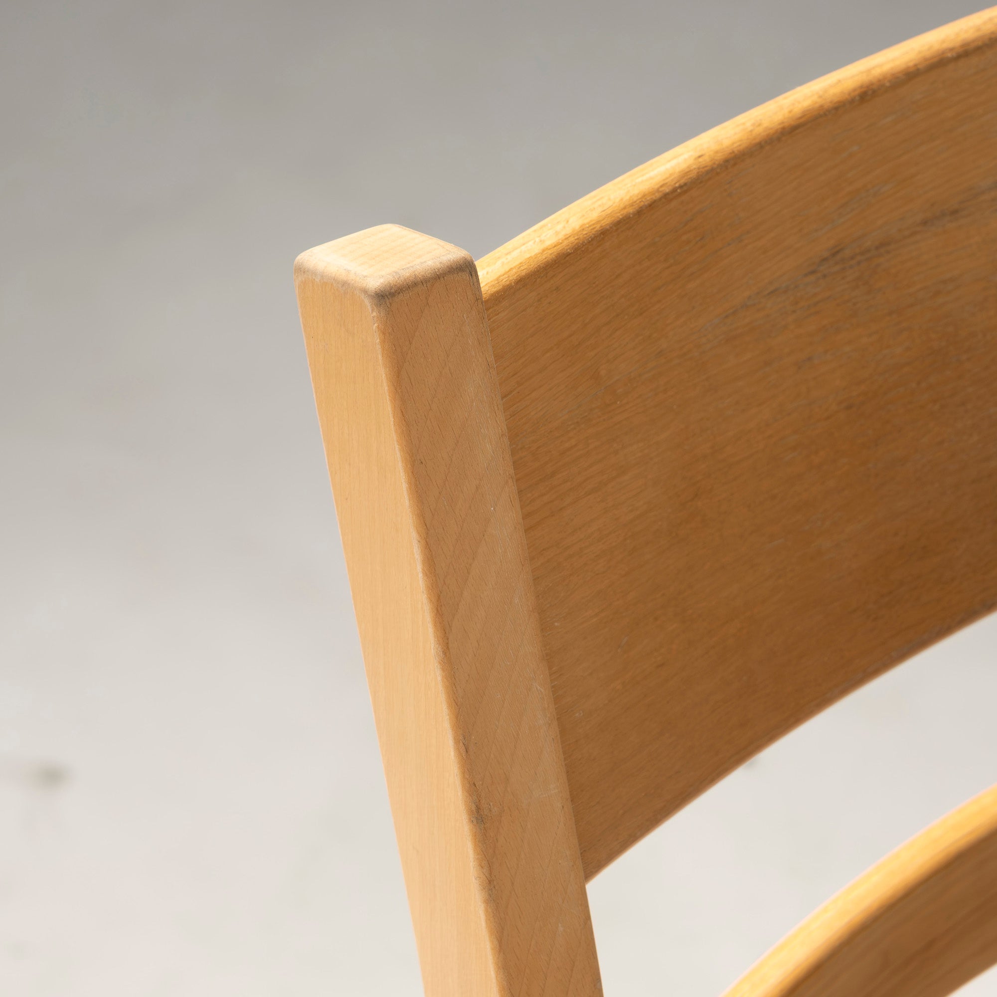 Dining chair Fredericia model 885 Beech wood (2) Hans J. Wegner Nordic vintage Denmark Rare Natural modern