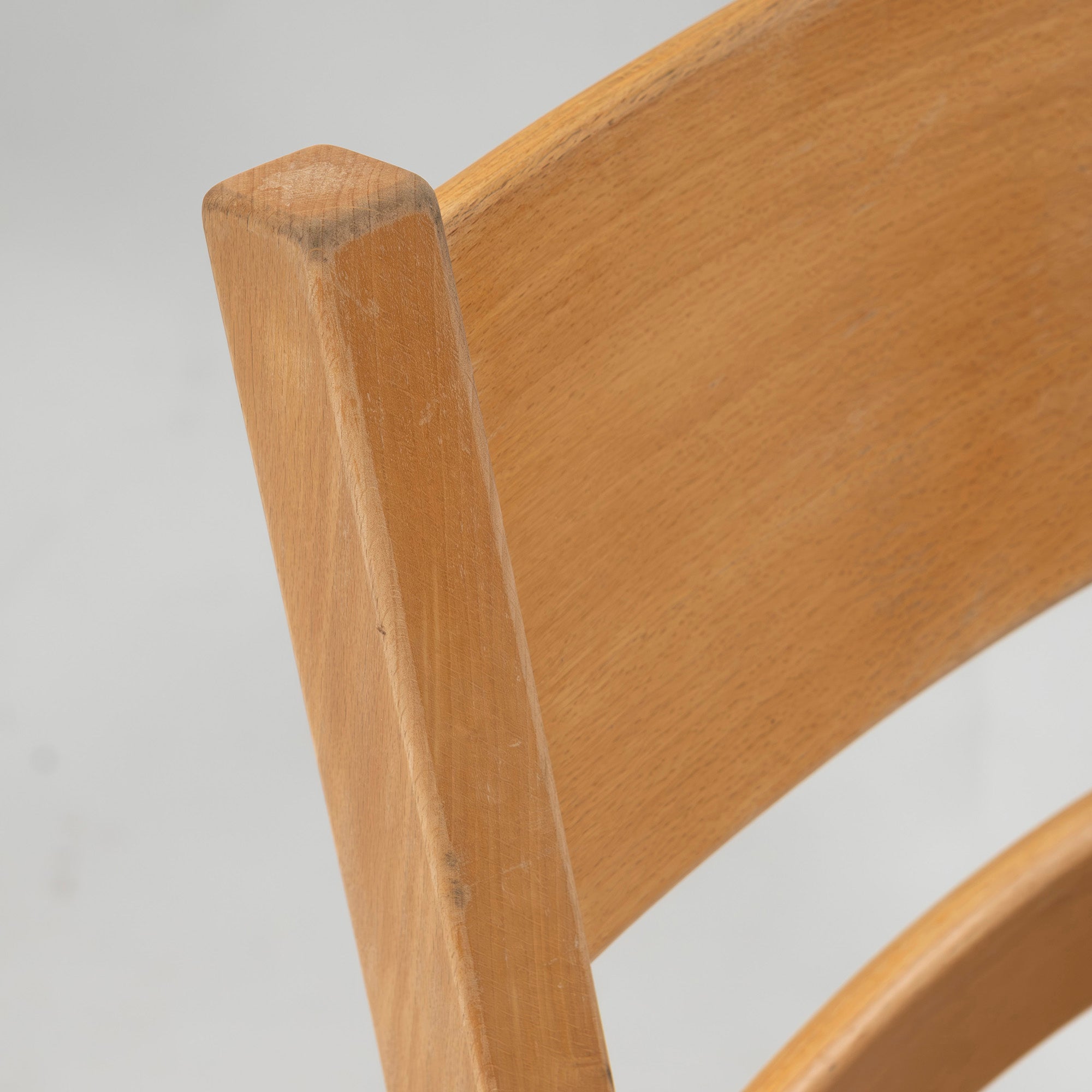 Dining chair Fredericia model 885 Beech wood (3) Hans J. Wegner Nordic vintage Denmark Rare Natural modern