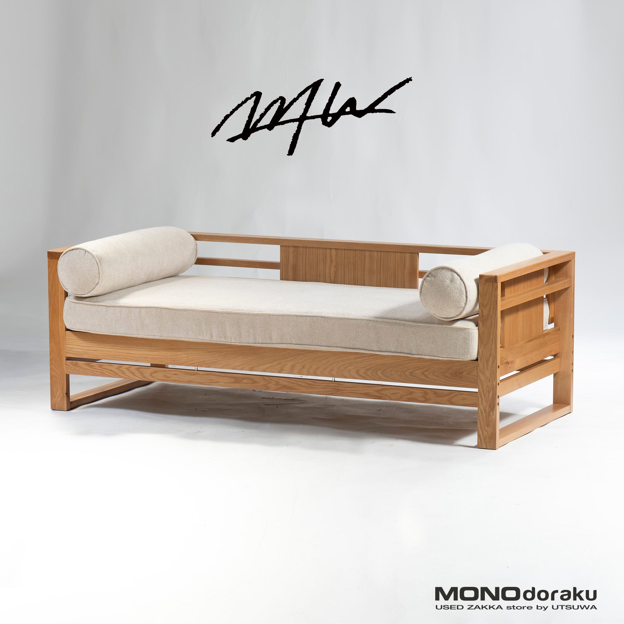 Sofa Double Tee WTW RINCON SOFA Rincon sofa White oak Sofa bed Daybed Love sofa 2P sofa 2-seater