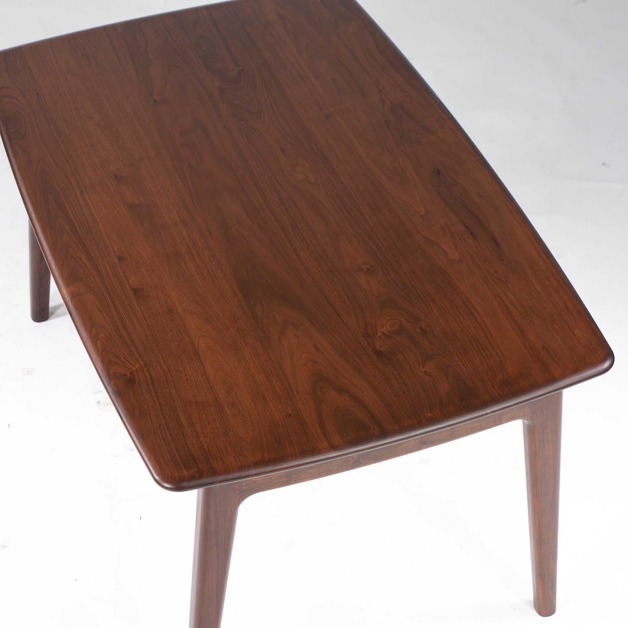 Dining table Kiritsumi Mokko Nordi w130 Walnut Solid wood Natural modern Scandinavian design Dining table IDC Otsuka