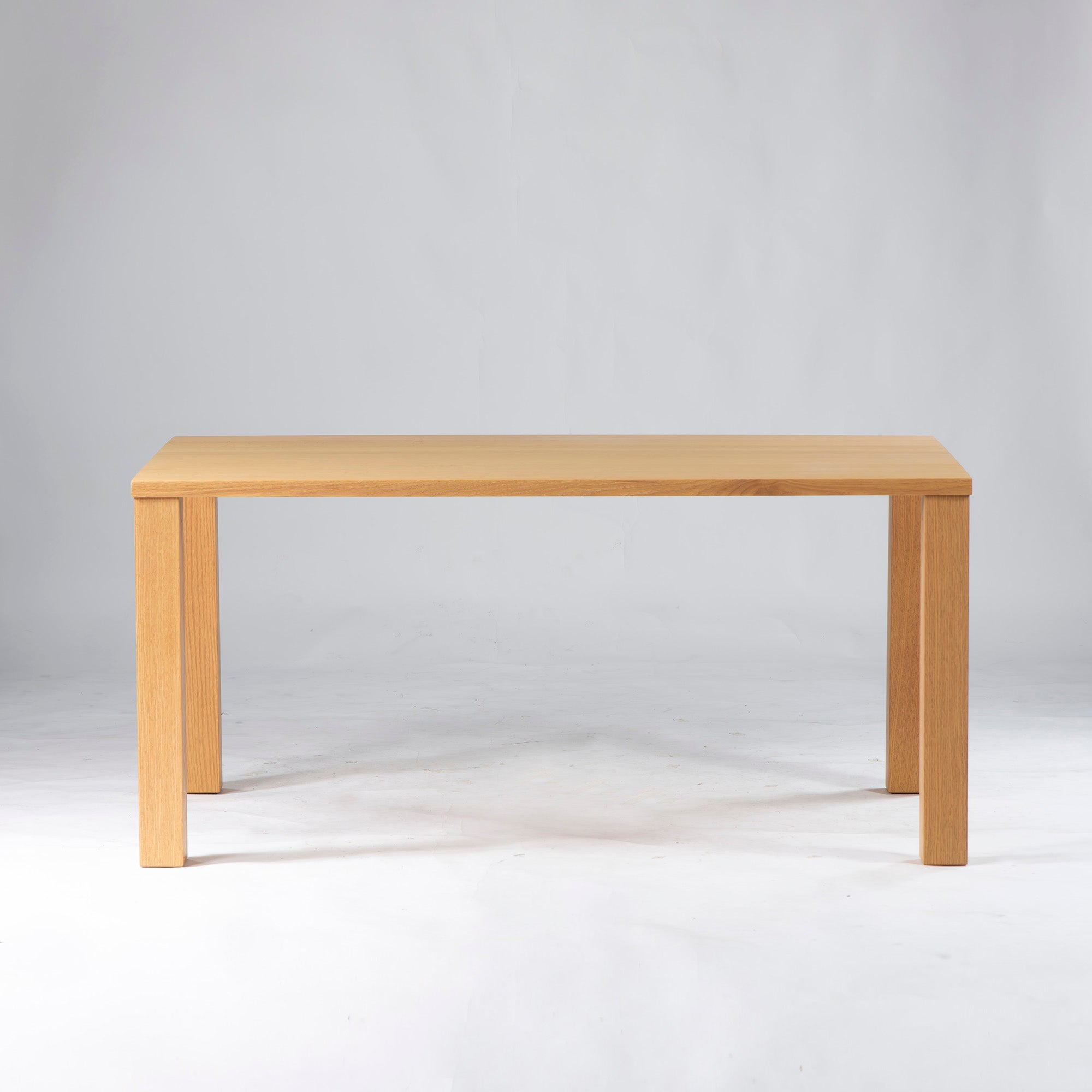 Dining table Kashiwa Mokko KASHIWA JG33HS Solid oak w150 Custom table series Square legs ◇Reasonable price◇ Natural modern