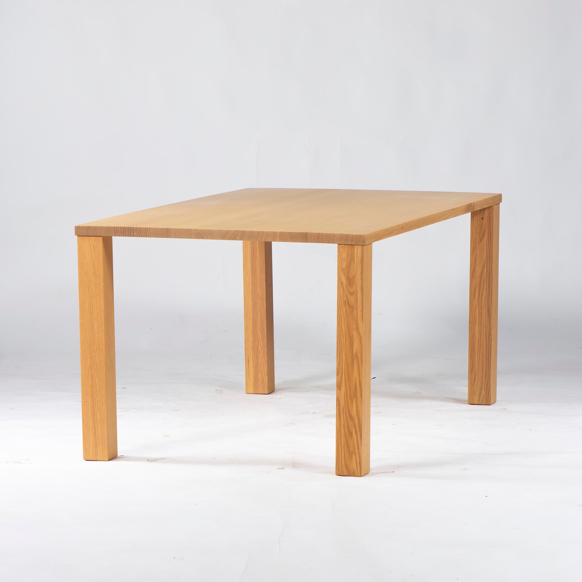 Dining table Kashiwa Mokko KASHIWA JG33HS Solid oak w150 Custom table series Square legs ◇Reasonable price◇ Natural modern