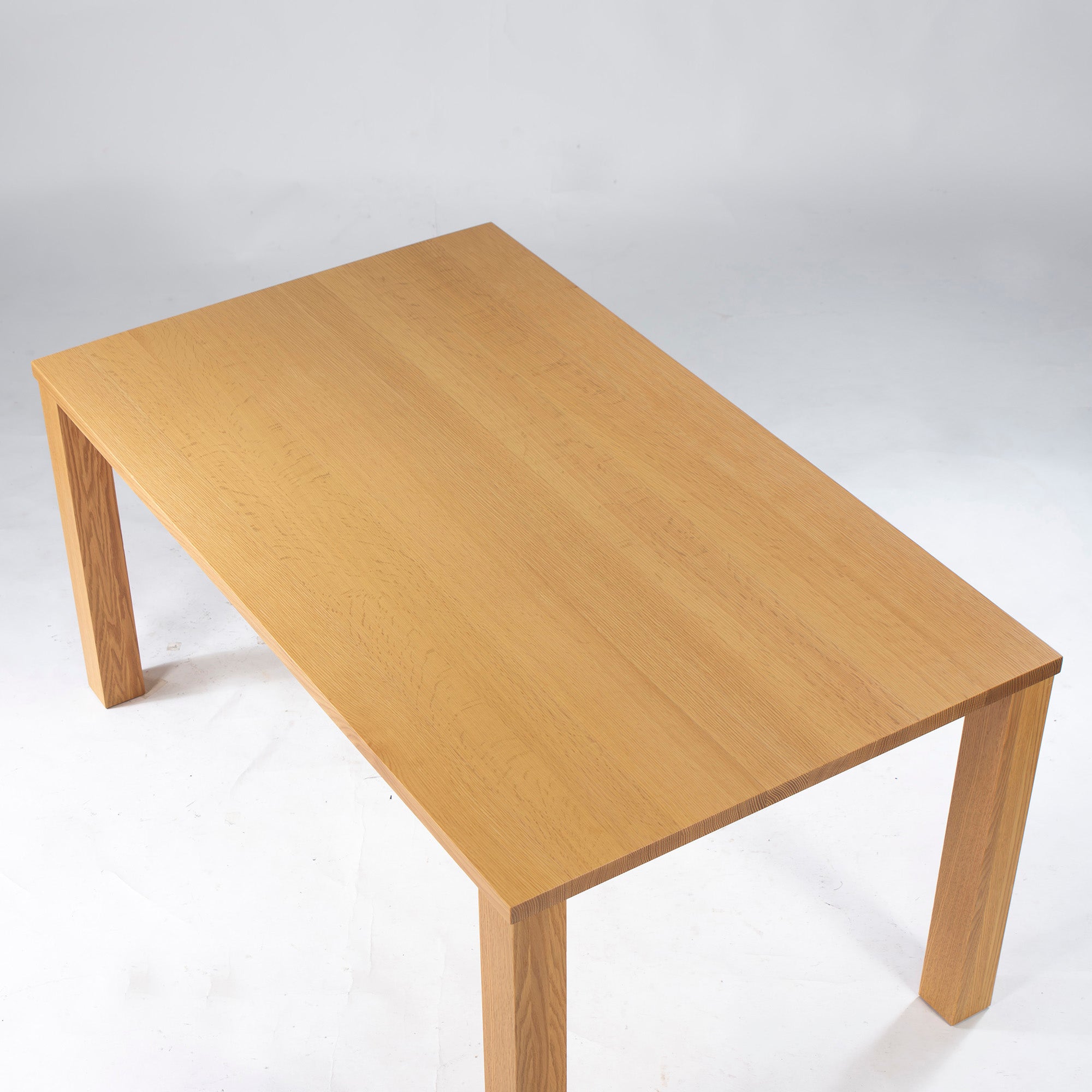 Dining table Kashiwa Mokko KASHIWA JG33HS Solid oak w150 Custom table series Square legs ◇Reasonable price◇ Natural modern
