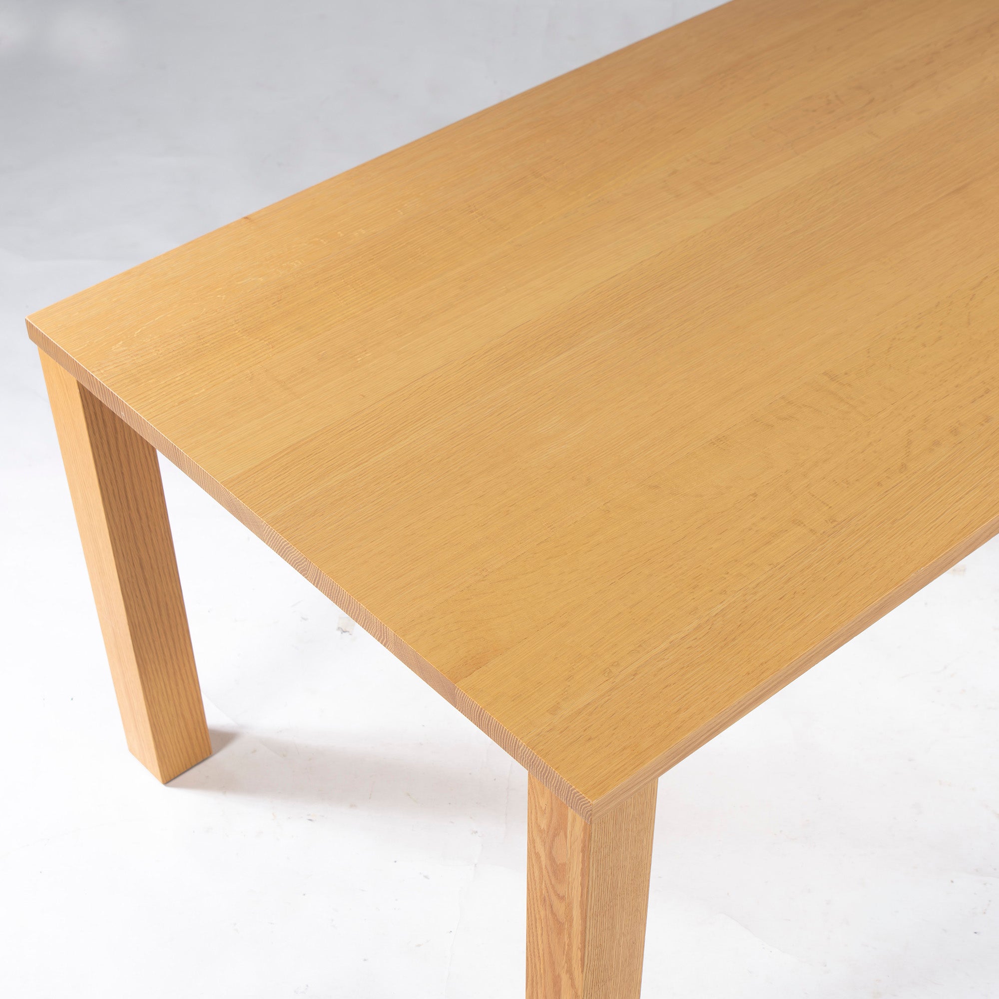 Dining table Kashiwa Mokko KASHIWA JG33HS Solid oak w150 Custom table series Square legs ◇Reasonable price◇ Natural modern