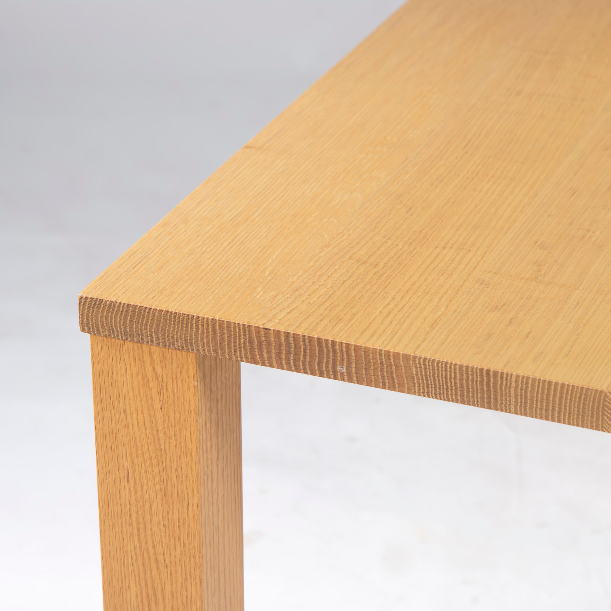 Dining table Kashiwa Mokko KASHIWA JG33HS Solid oak w150 Custom table series Square legs ◇Reasonable price◇ Natural modern