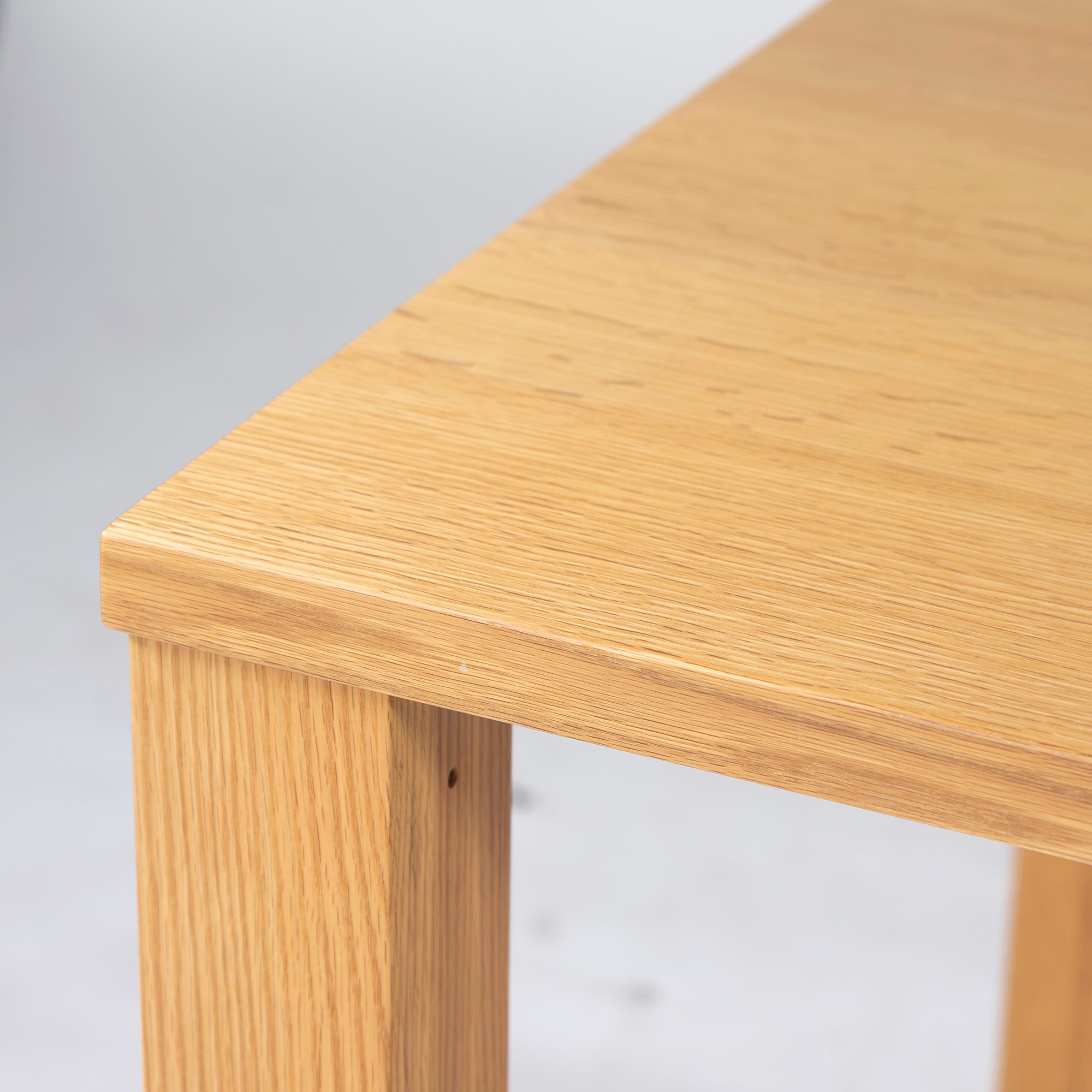 Dining table Kashiwa Mokko KASHIWA JG33HS Solid oak w150 Custom table series Square legs ◇Reasonable price◇ Natural modern