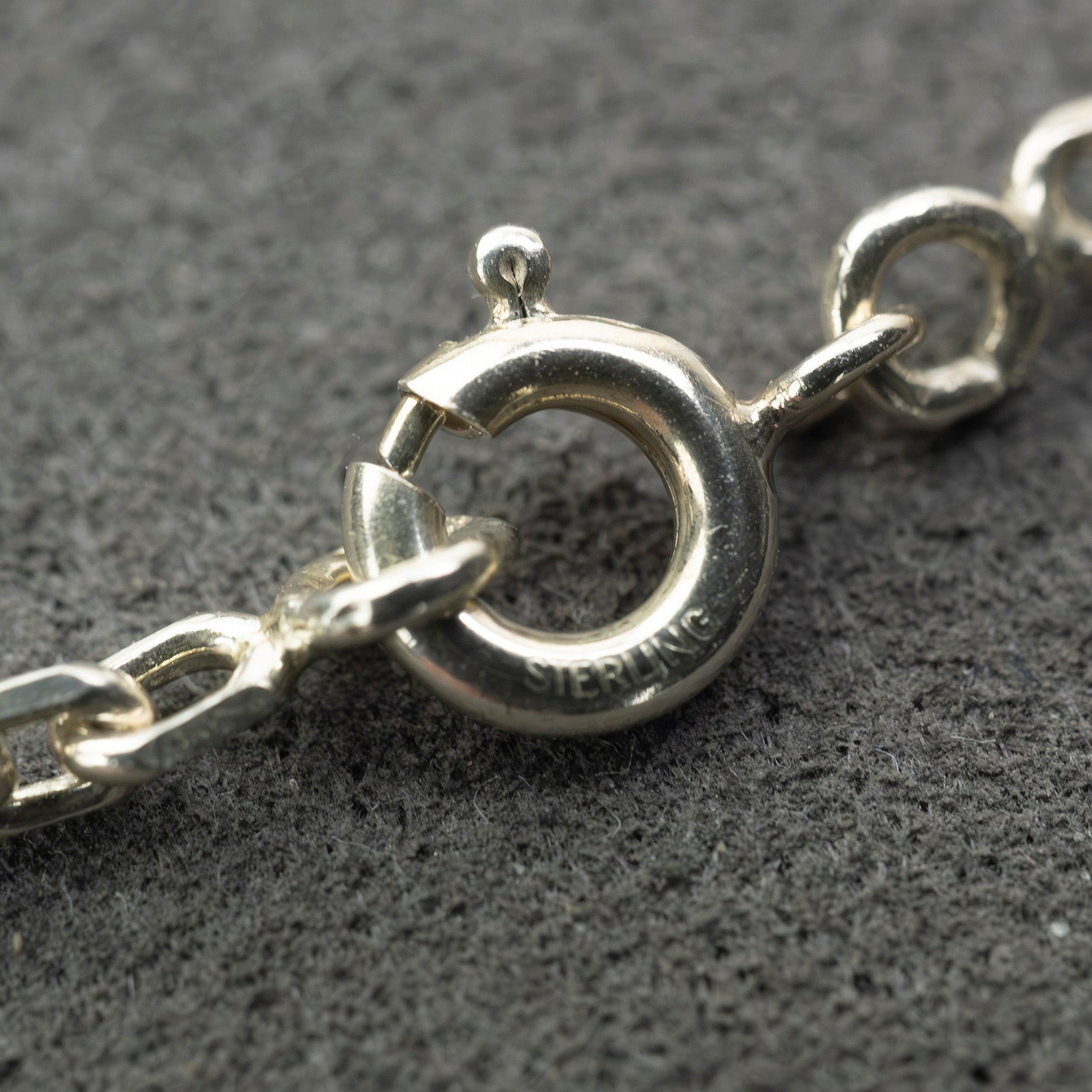 CHANEL Clover motif necklace, silver 925, vintage