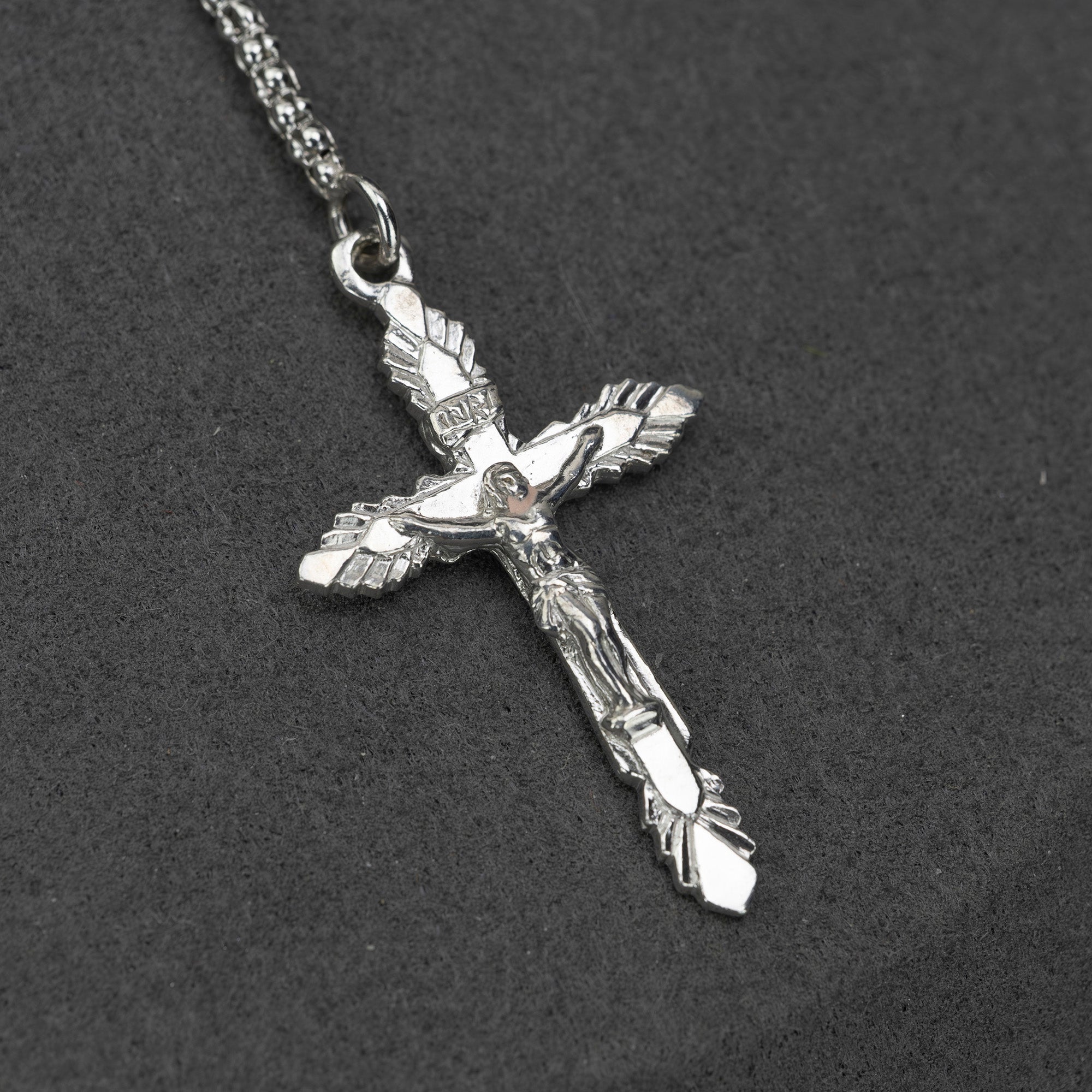 Dolce & Gabbana Rosario style necklace in silver 925