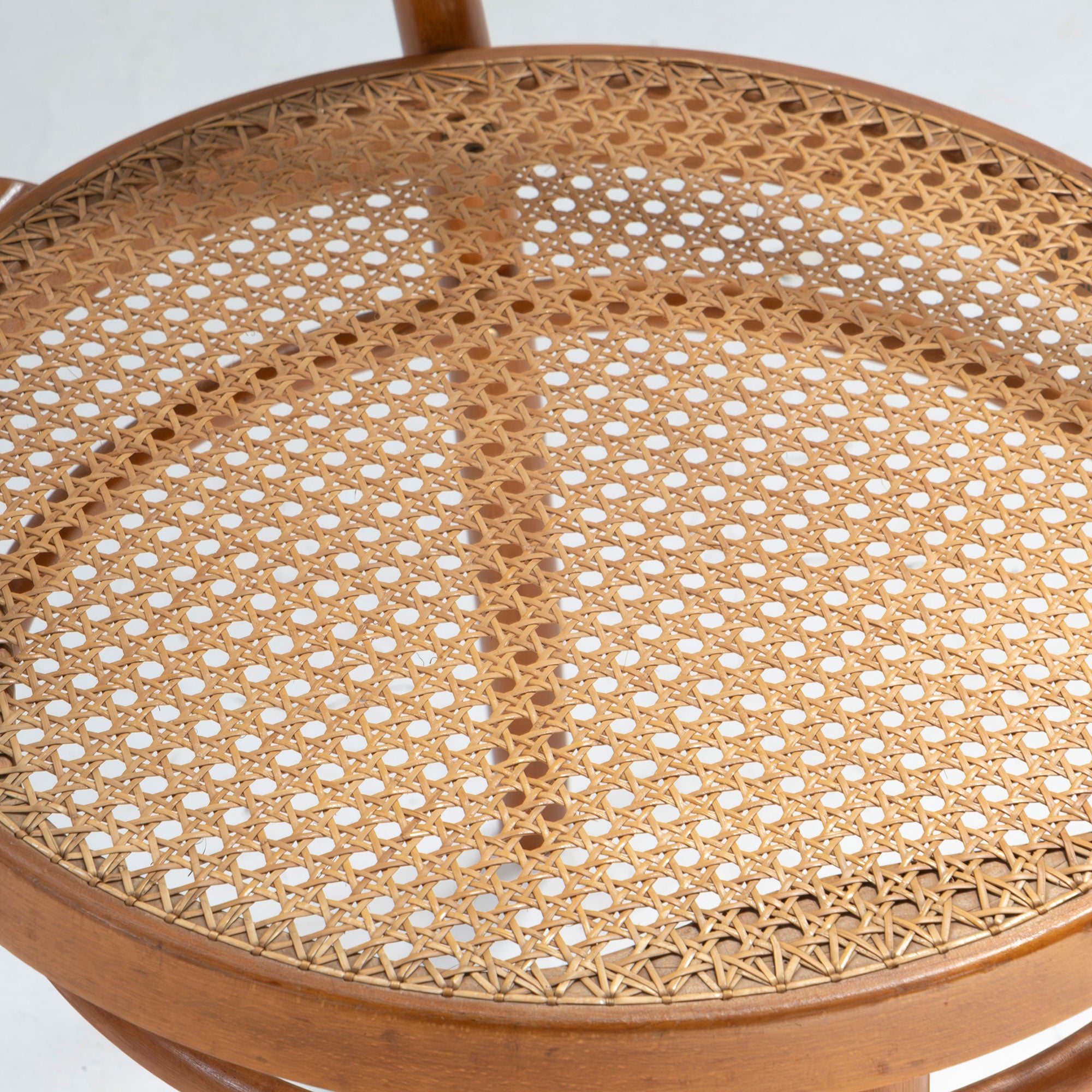 Vintage chair AIDEC bentwood chair made of beech and rattan from Czechoslovakia (1) THONET dining chair