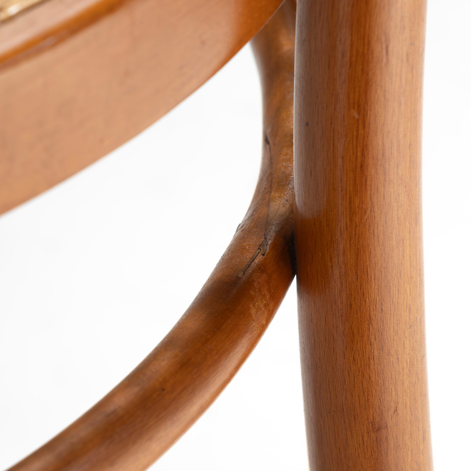 Vintage chair AIDEC bentwood chair made of beech and rattan from Czechoslovakia (1) THONET dining chair