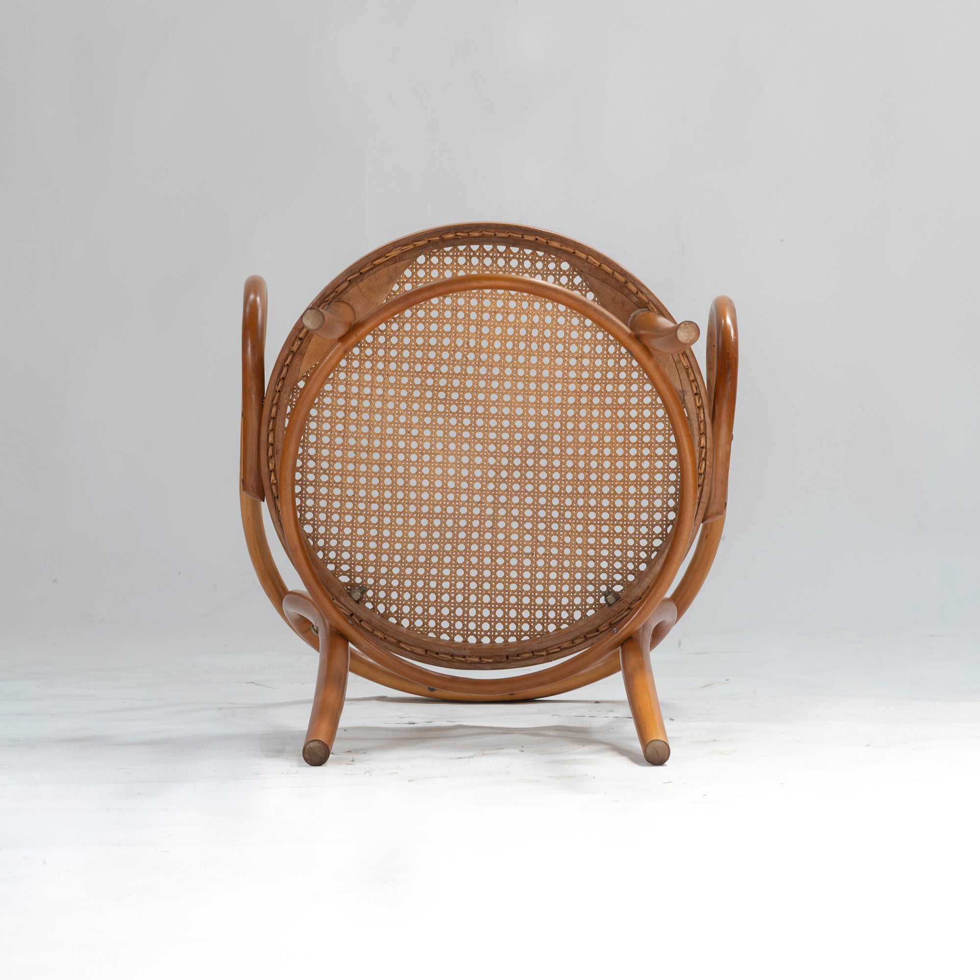 Vintage chair AIDEC bentwood chair made of beech and rattan from Czechoslovakia (1) THONET dining chair