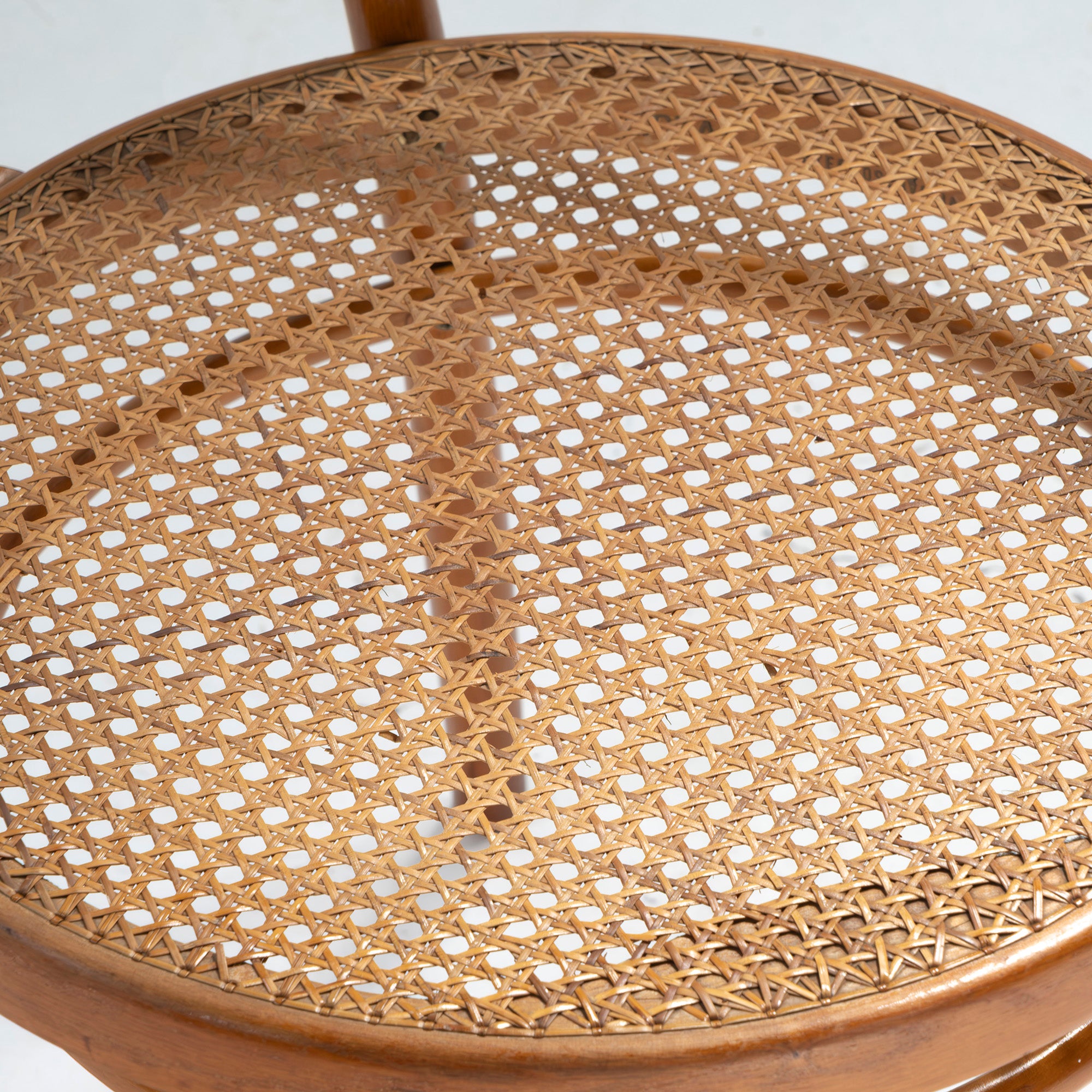 Vintage chair AIDEC bentwood chair made of beech and rattan from Czechoslovakia (2) THONET dining chair