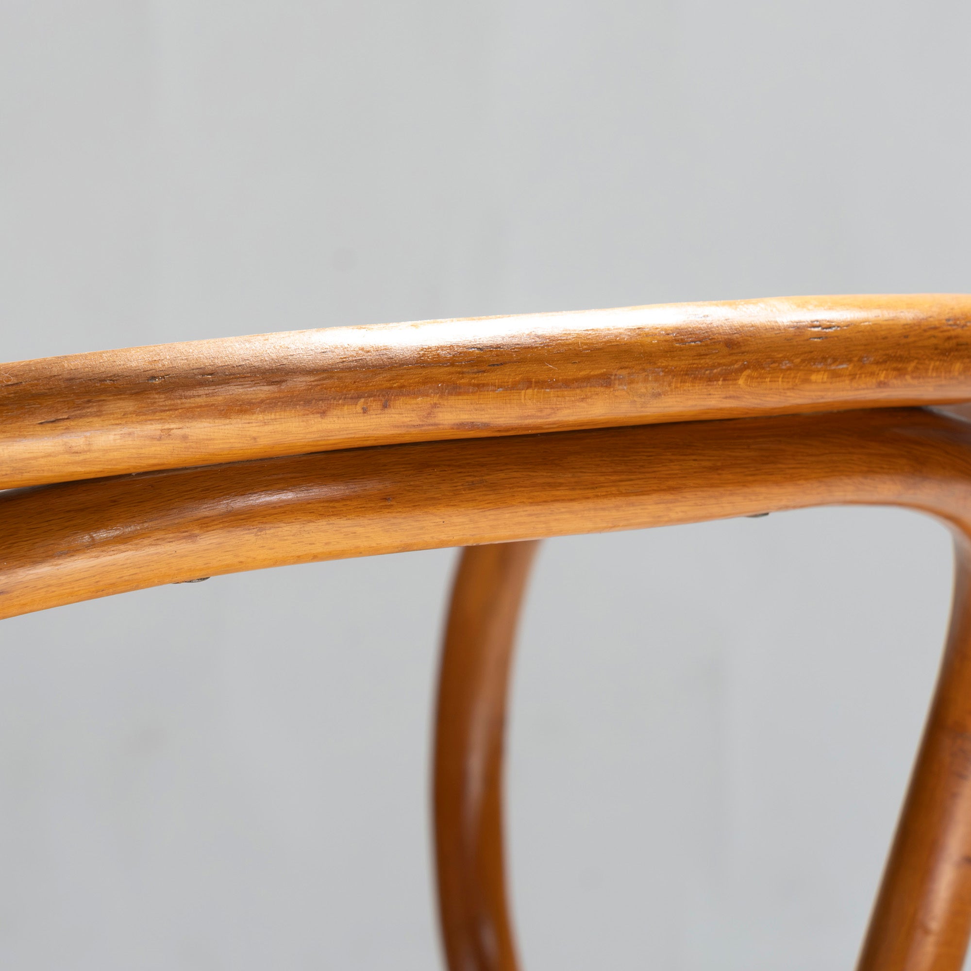 Vintage chair AIDEC bentwood chair made of beech and rattan from Czechoslovakia (2) THONET dining chair