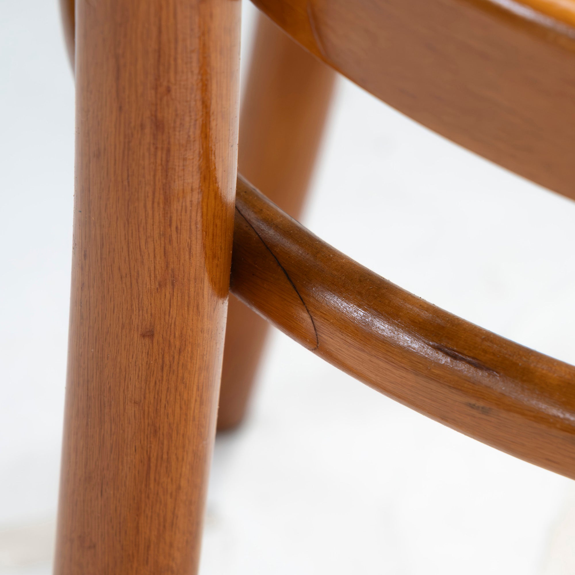 Vintage chair AIDEC bentwood chair made of beech and rattan from Czechoslovakia (2) THONET dining chair