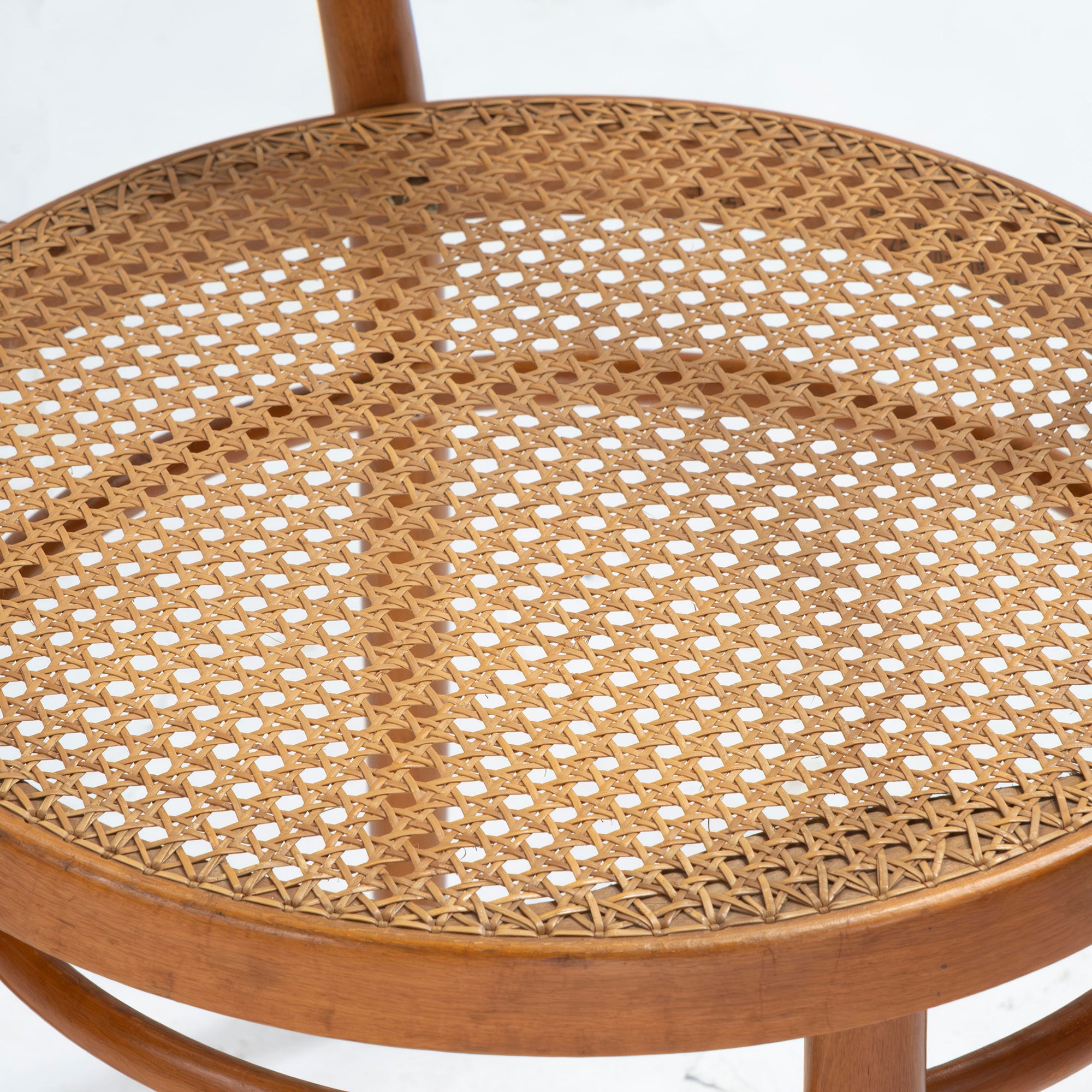 Vintage chair AIDEC bentwood chair, beech, rattan, made in Czechoslovakia (4) THONET dining chair