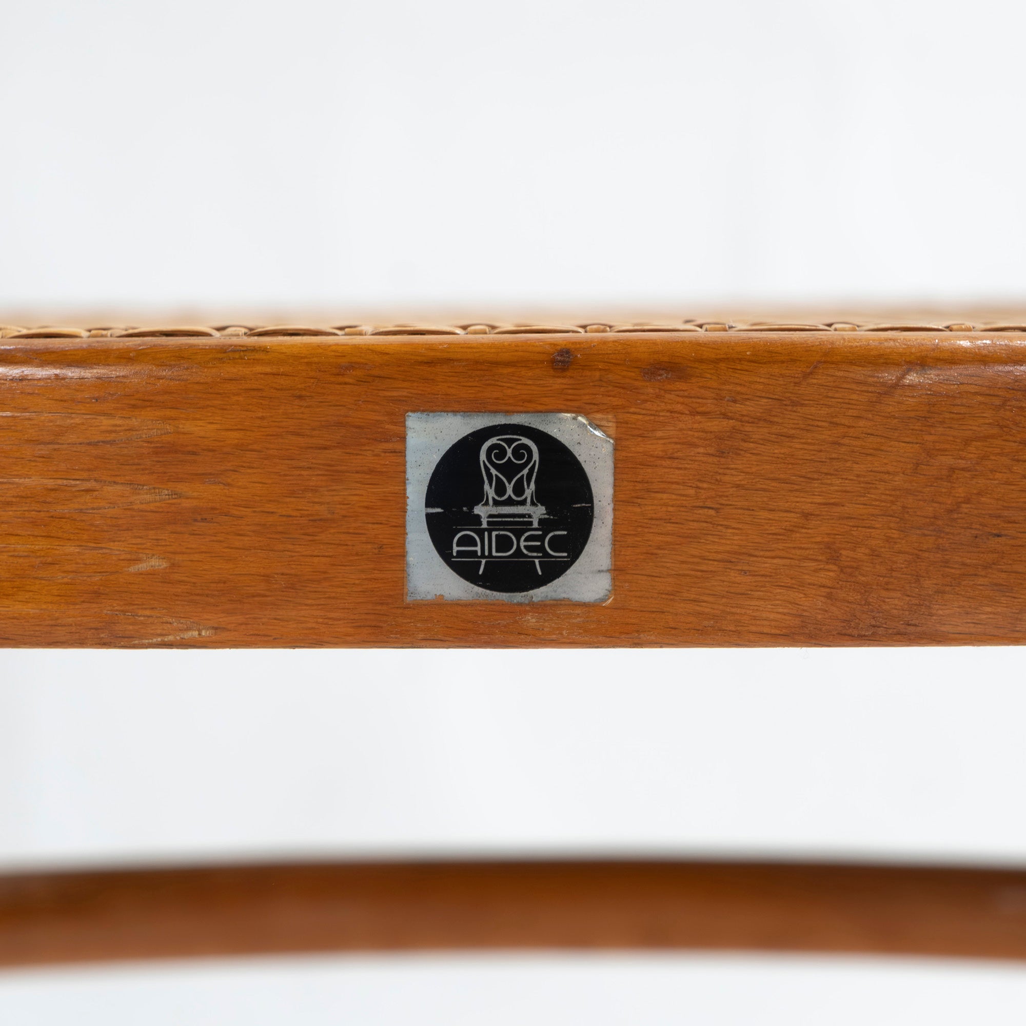 Vintage chair AIDEC bentwood chair, beech, rattan, made in Czechoslovakia (4) THONET dining chair