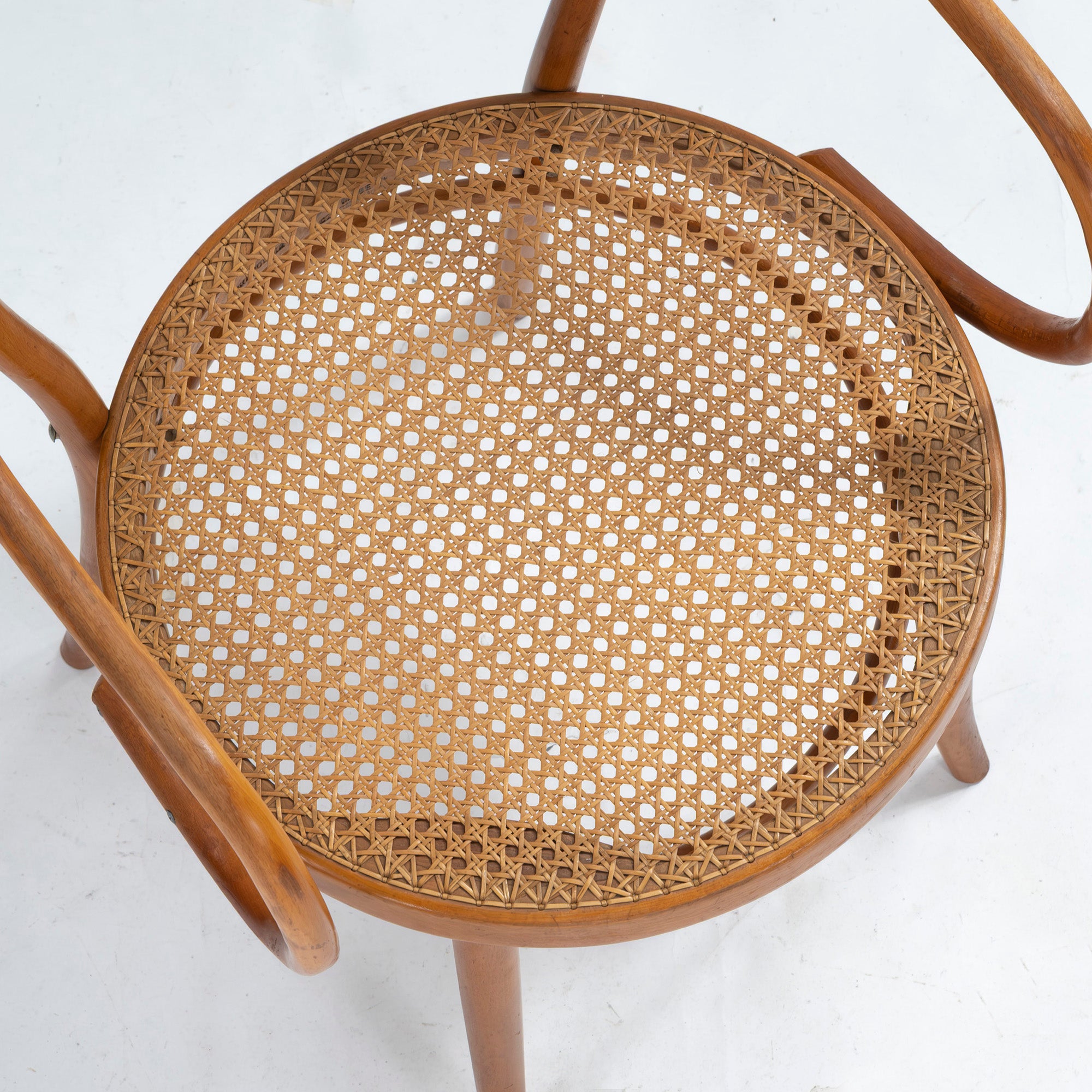 Vintage chair AIDEC bentwood chair, beech, rattan, made in Czechoslovakia (4) THONET dining chair