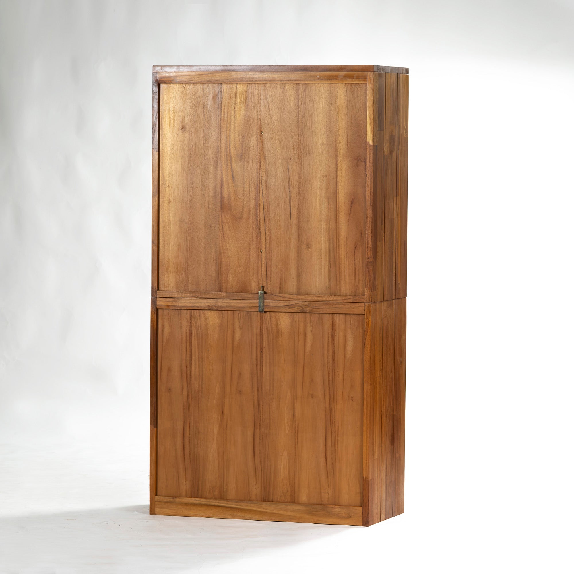 unico Unico Dish Cabinet BREATH Cupboard Teak Solid Wood W85 Discontinued Adjustable Shelf Kitchen Cabinet Living Cabinet Storage Furniture Storage Shelf