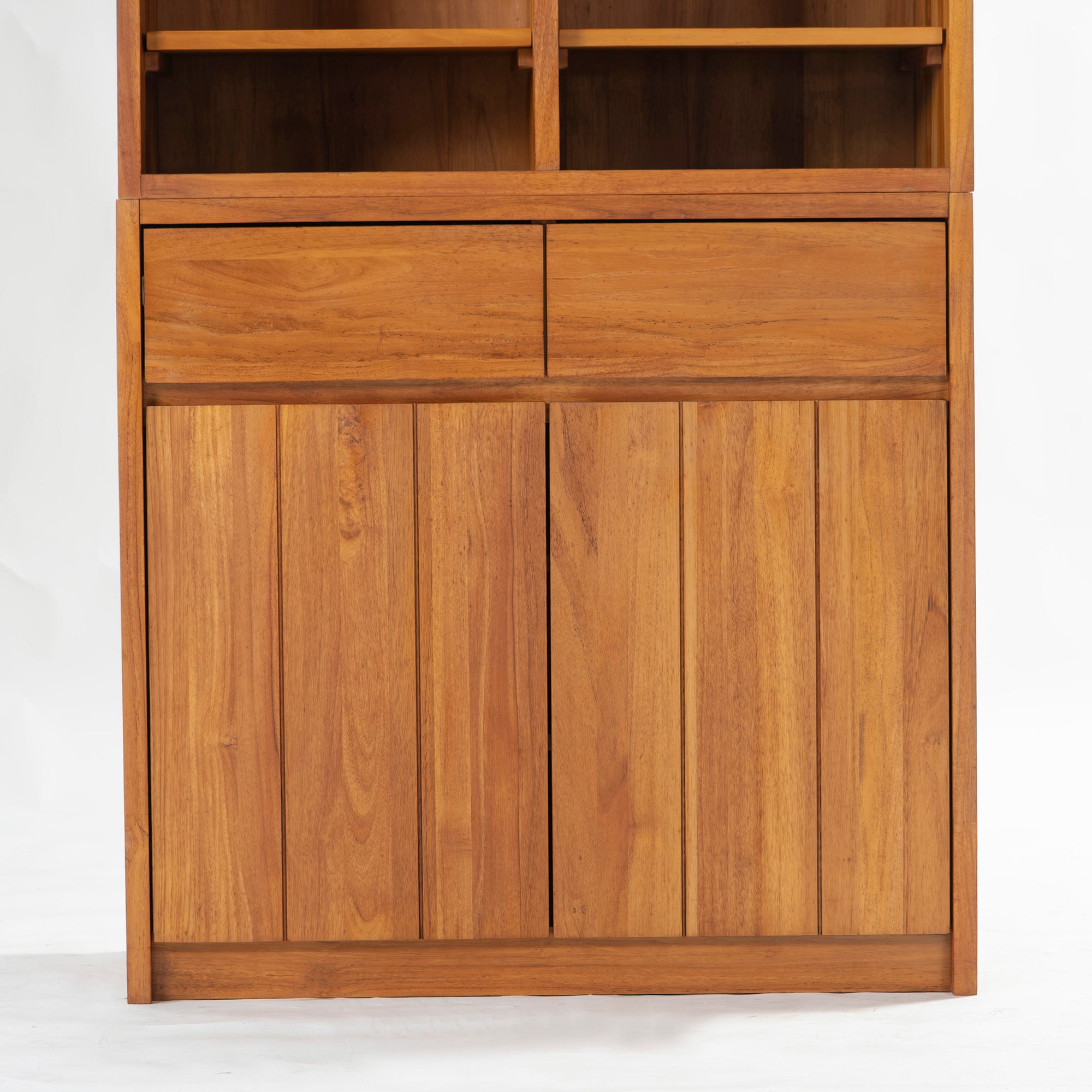 unico Unico Dish Cabinet BREATH Cupboard Teak Solid Wood W85 Discontinued Adjustable Shelf Kitchen Cabinet Living Cabinet Storage Furniture Storage Shelf
