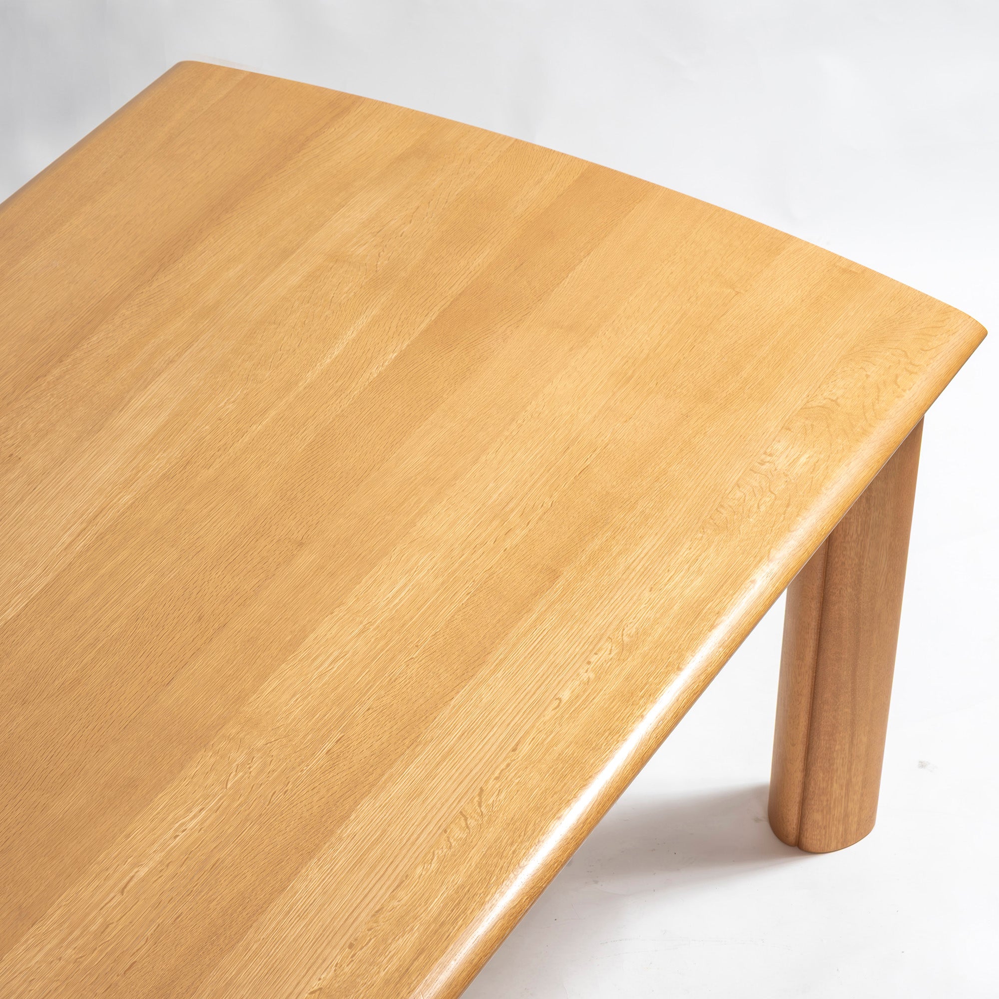 Dining table Nissin Woodworking, Oak wood, w210, Solid wood, Oak wood, Simple, Natural modern, Scandinavian, Japanese modern, Hida Takayama, ACTUS