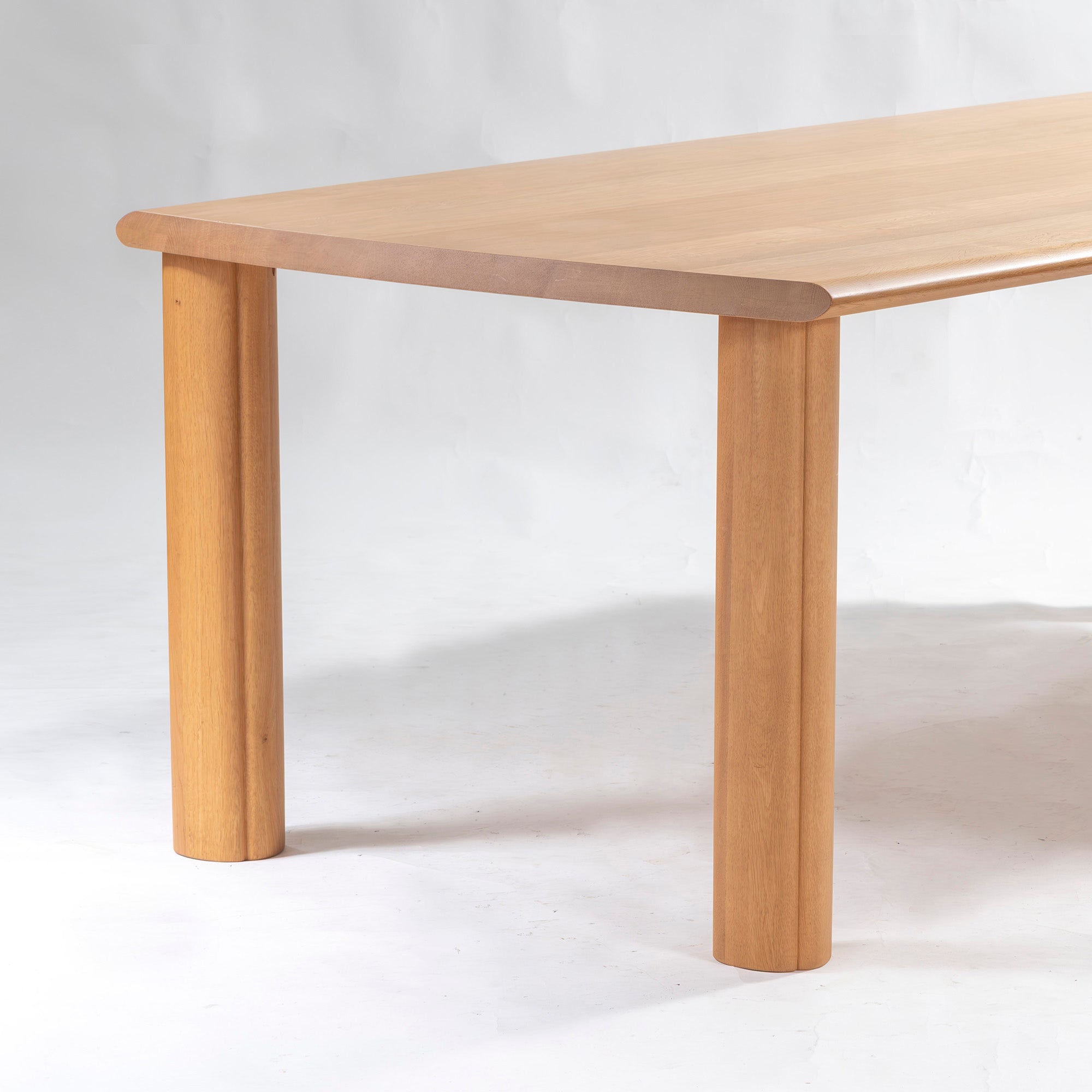 Dining table Nissin Woodworking, Oak wood, w210, Solid wood, Oak wood, Simple, Natural modern, Scandinavian, Japanese modern, Hida Takayama, ACTUS